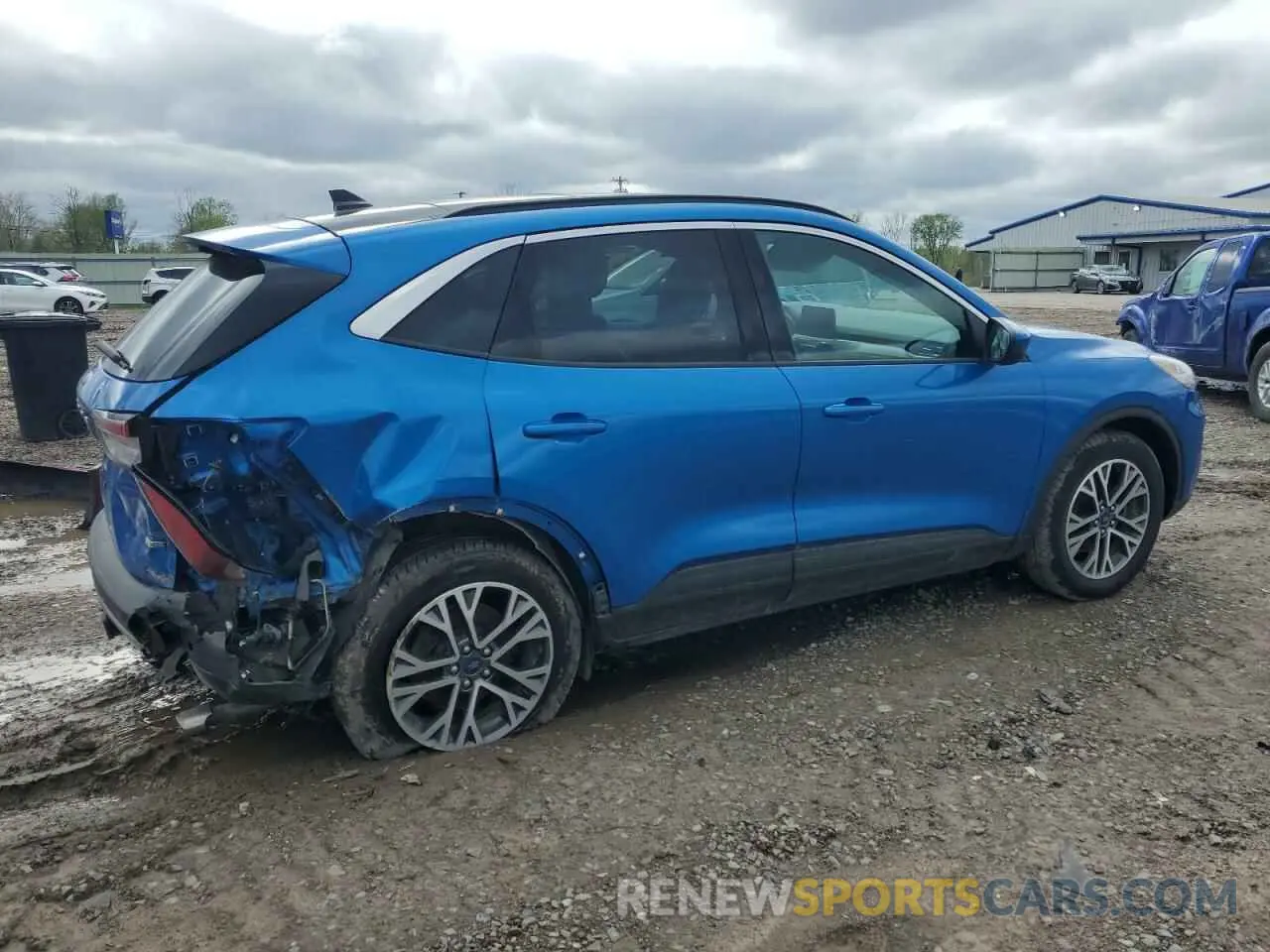 3 fotografías del automóvil dañado 1FMCU9H90LUA20248 FORD ESCAPE 2020