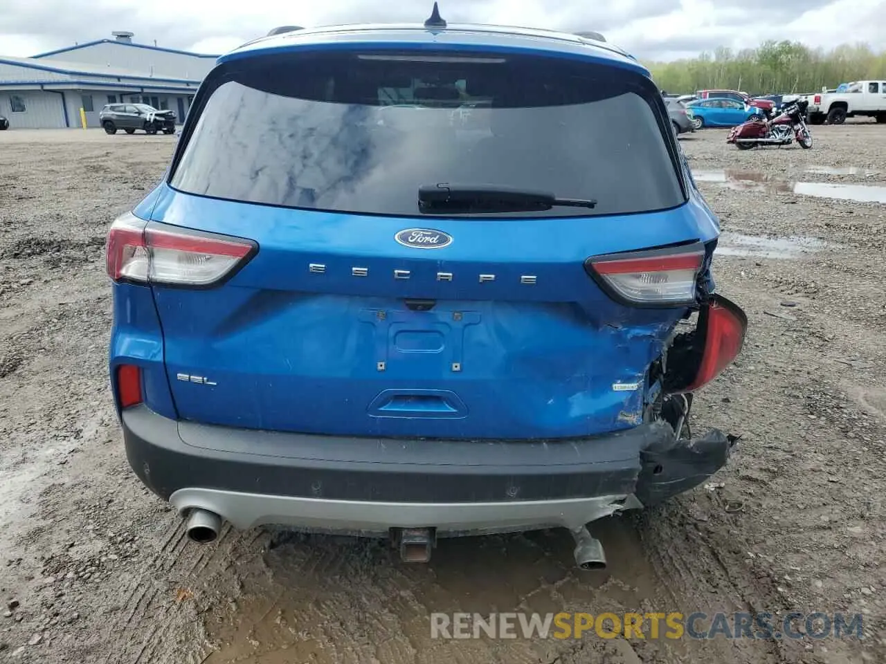 6 fotografías del automóvil dañado 1FMCU9H90LUA20248 FORD ESCAPE 2020