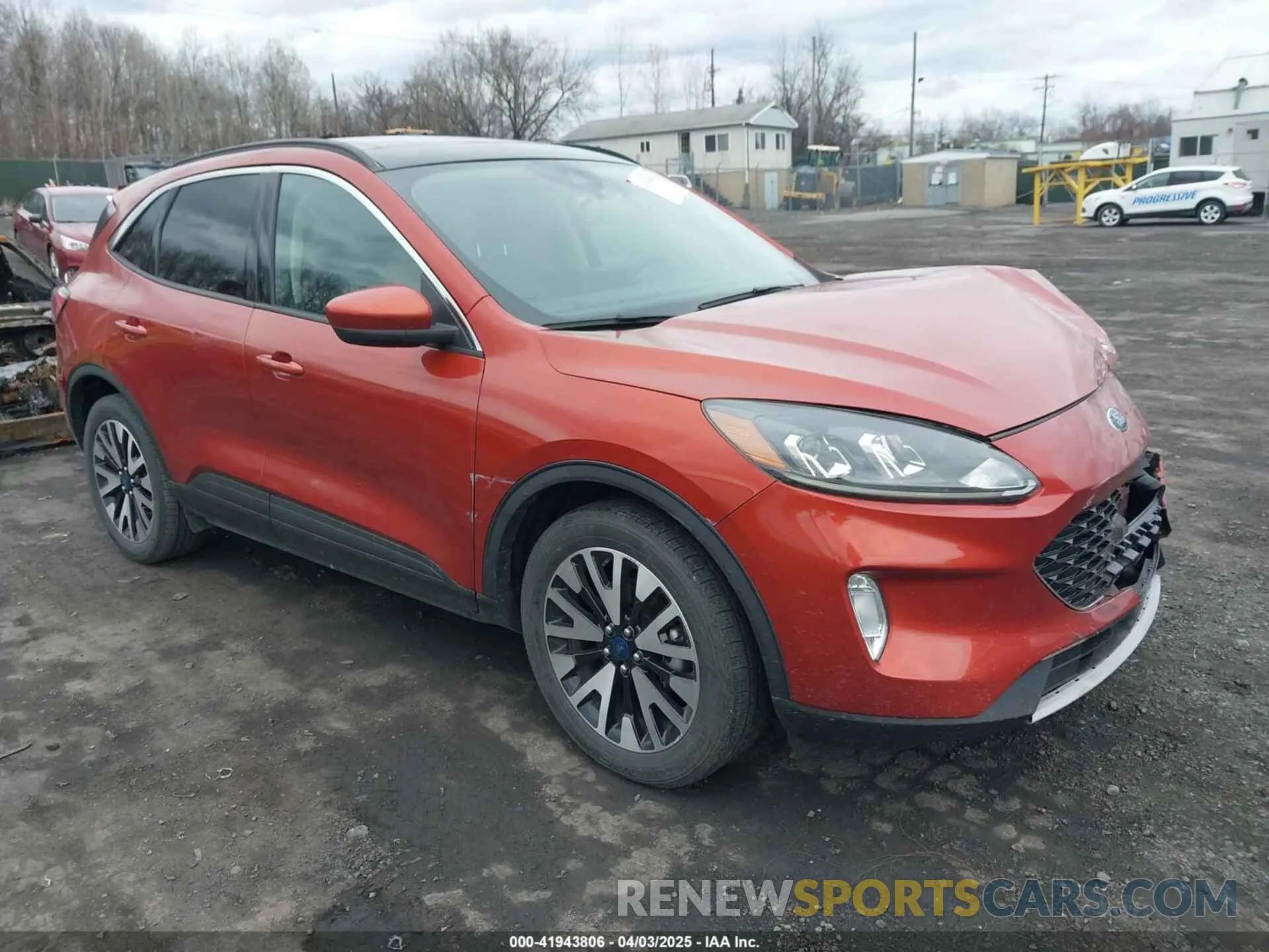 1 fotografías del automóvil dañado 1FMCU9H90LUA39401 FORD ESCAPE 2020