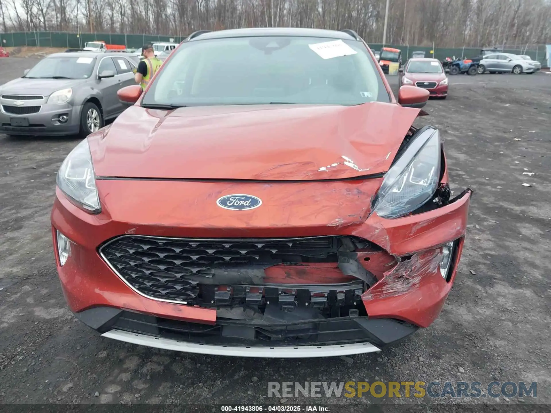 6 fotografías del automóvil dañado 1FMCU9H90LUA39401 FORD ESCAPE 2020