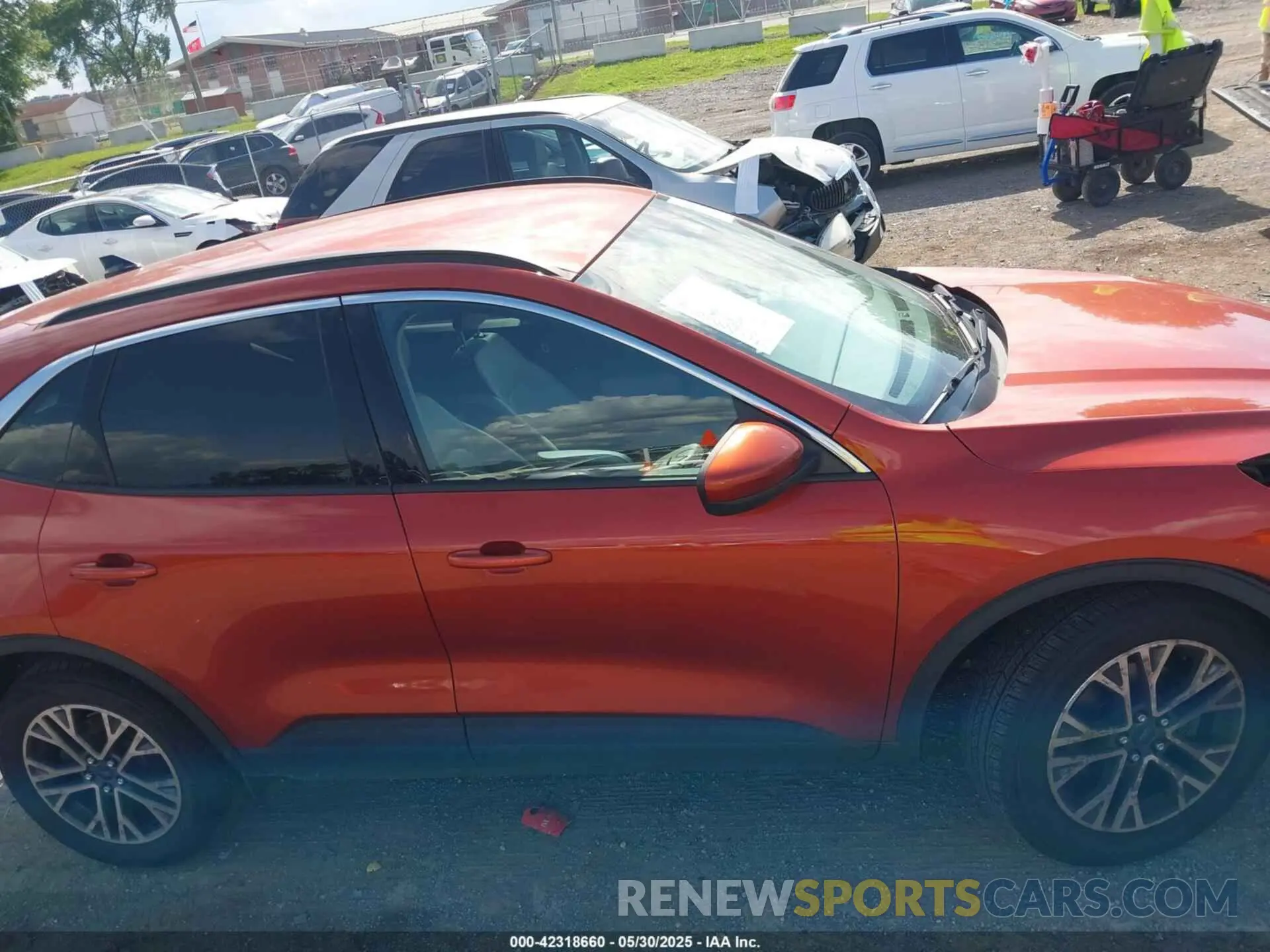 14 fotografías del automóvil dañado 1FMCU9H91LUA19707 FORD ESCAPE 2020