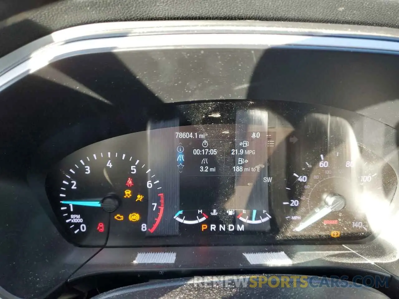 9 fotografías del automóvil dañado 1FMCU9H91LUA29797 FORD ESCAPE 2020