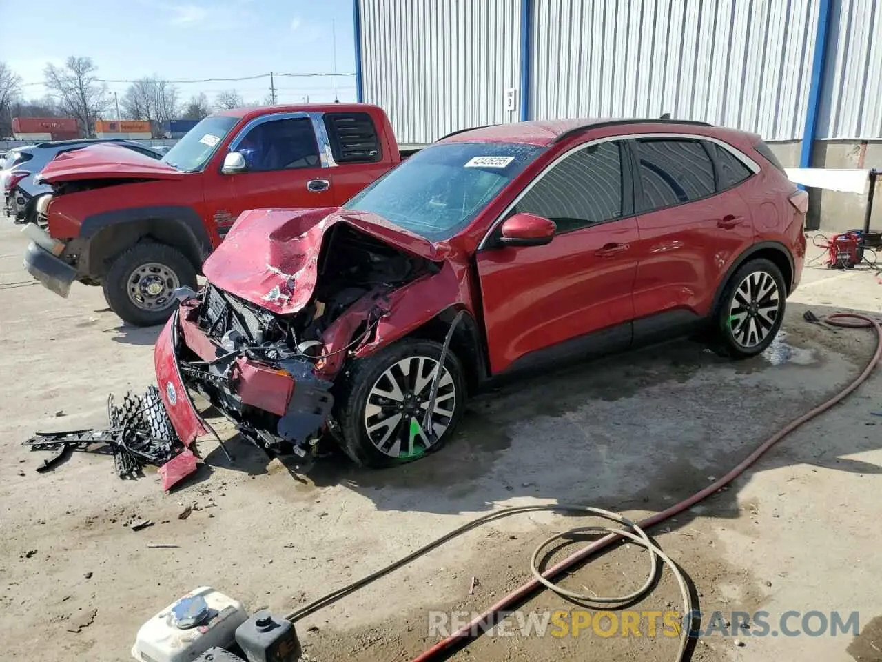 1 fotografías del automóvil dañado 1FMCU9H92LUB91860 FORD ESCAPE 2020