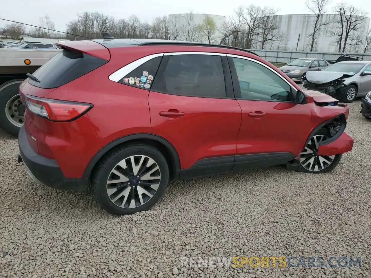 3 fotografías del automóvil dañado 1FMCU9H92LUC62426 FORD ESCAPE 2020