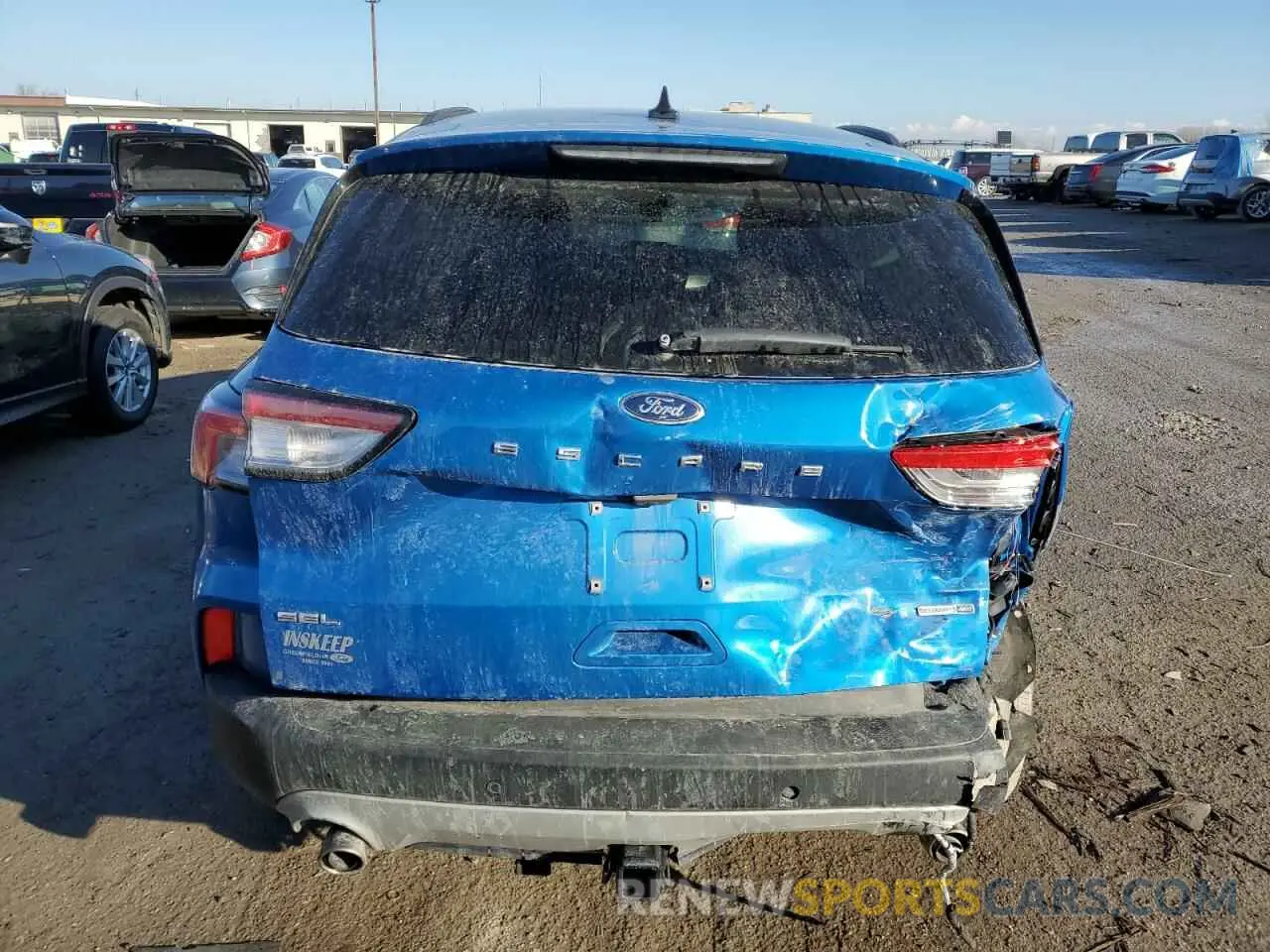 6 fotografías del automóvil dañado 1FMCU9H93LUA51428 FORD ESCAPE 2020