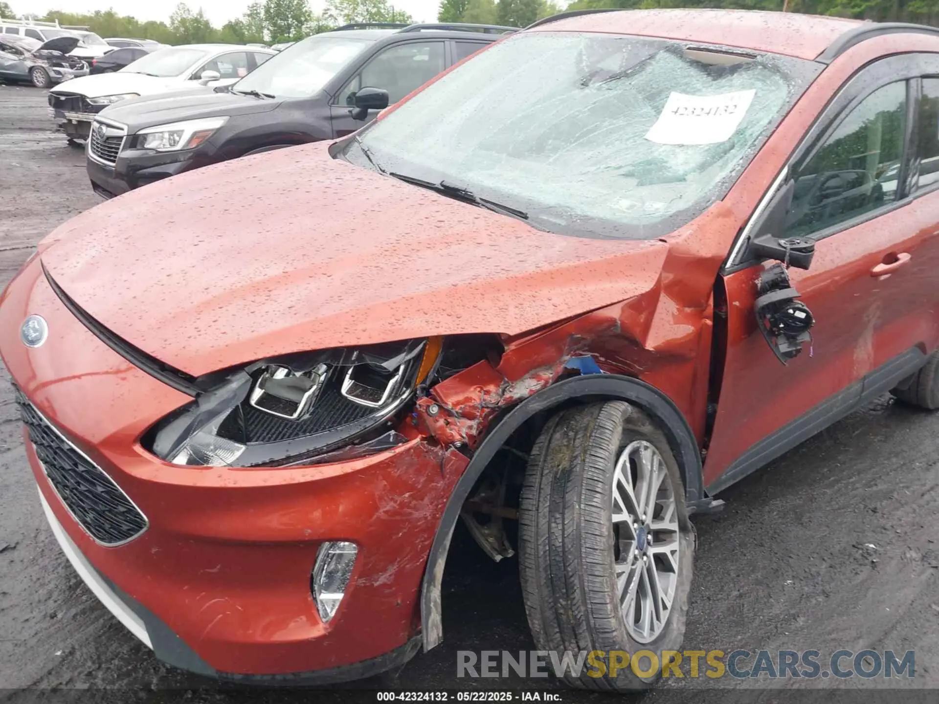 6 fotografías del automóvil dañado 1FMCU9H94LUA45296 FORD ESCAPE 2020