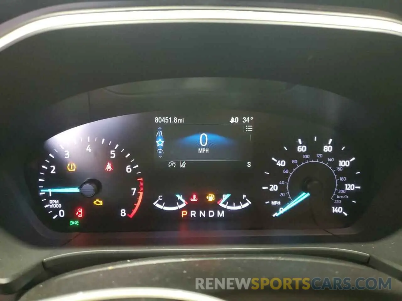9 fotografías del automóvil dañado 1FMCU9H94LUB13788 FORD ESCAPE 2020