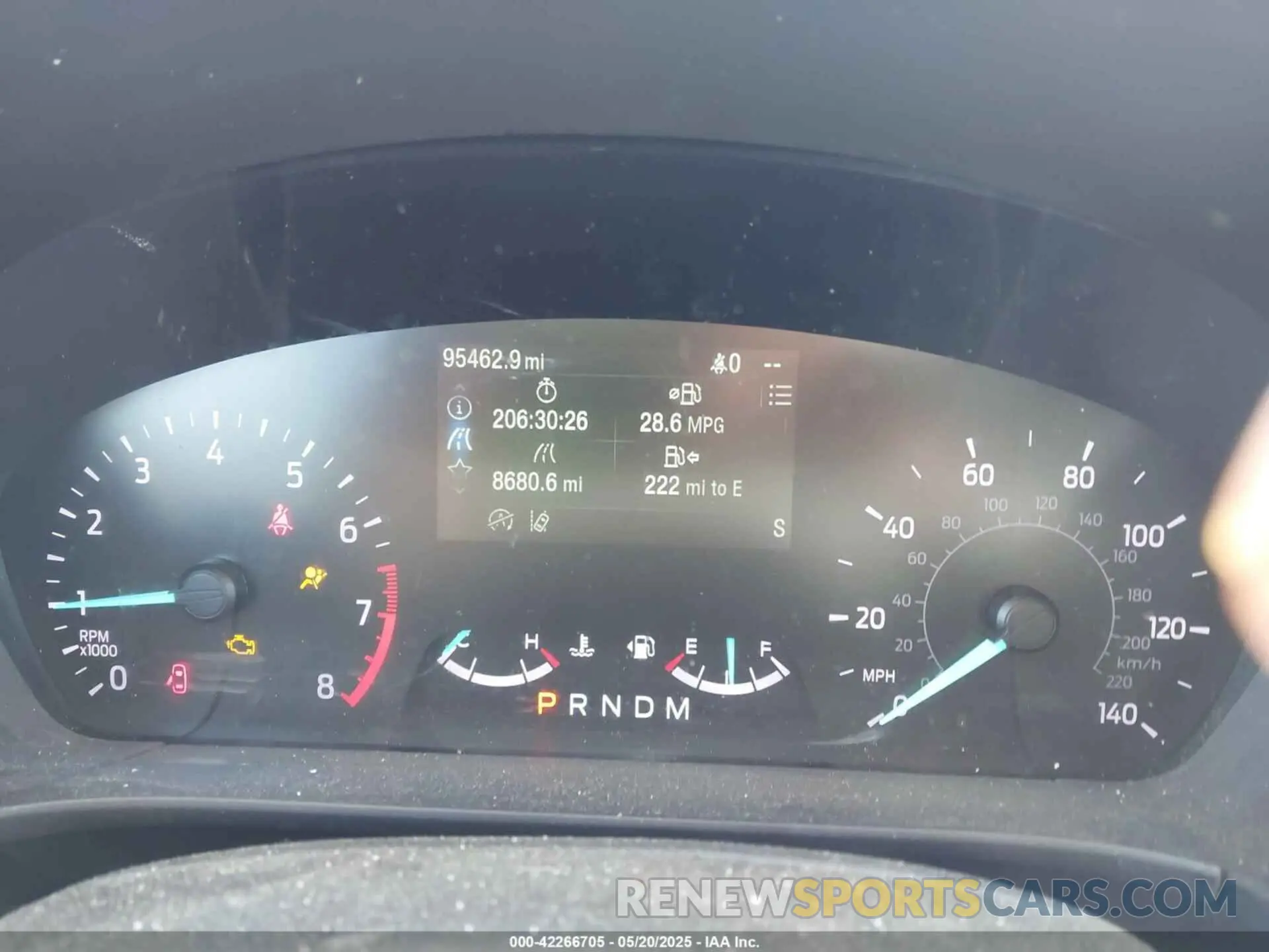 7 fotografías del automóvil dañado 1FMCU9H94LUB39999 FORD ESCAPE 2020