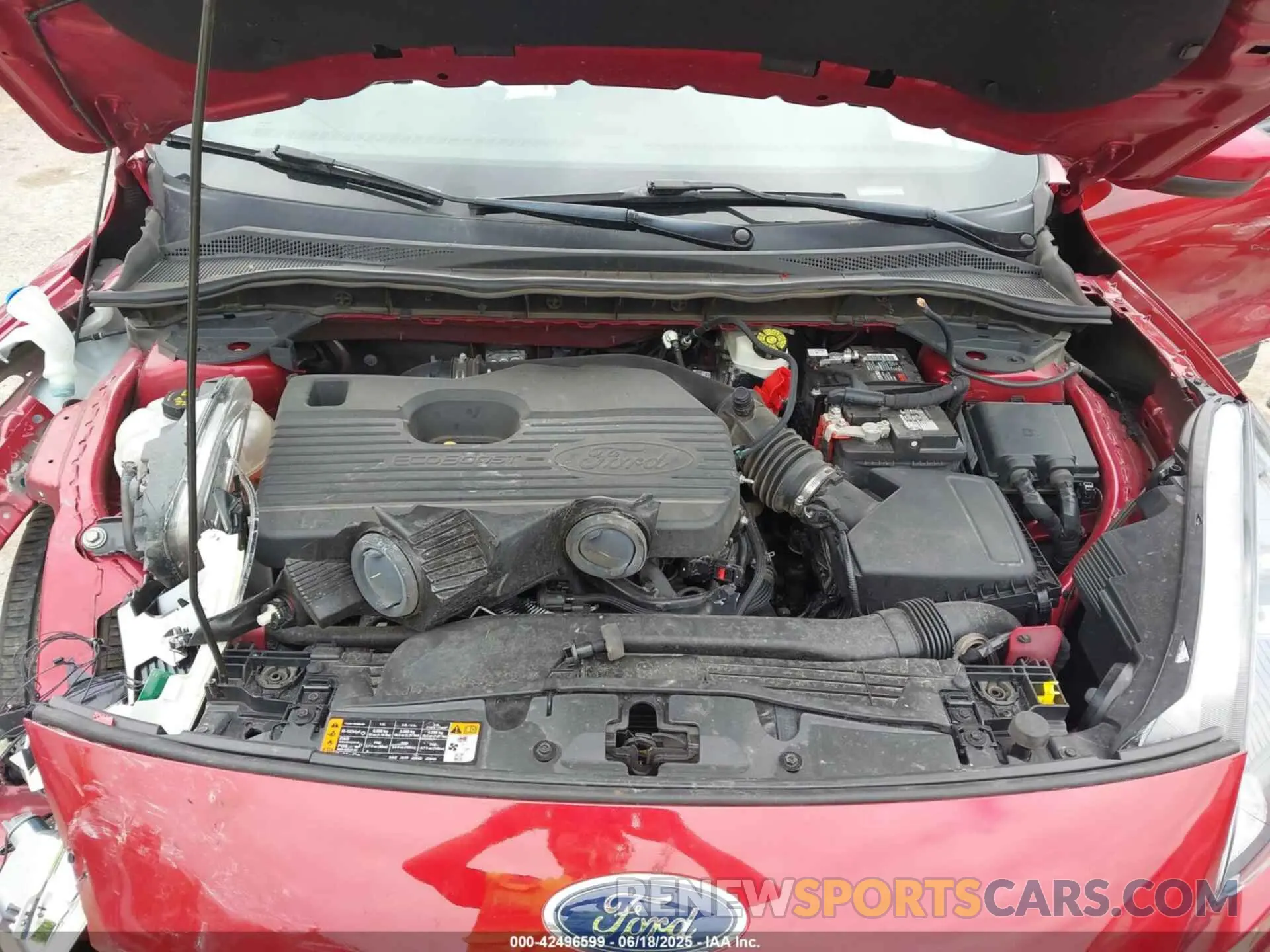 10 fotografías del automóvil dañado 1FMCU9H97LUA58074 FORD ESCAPE 2020