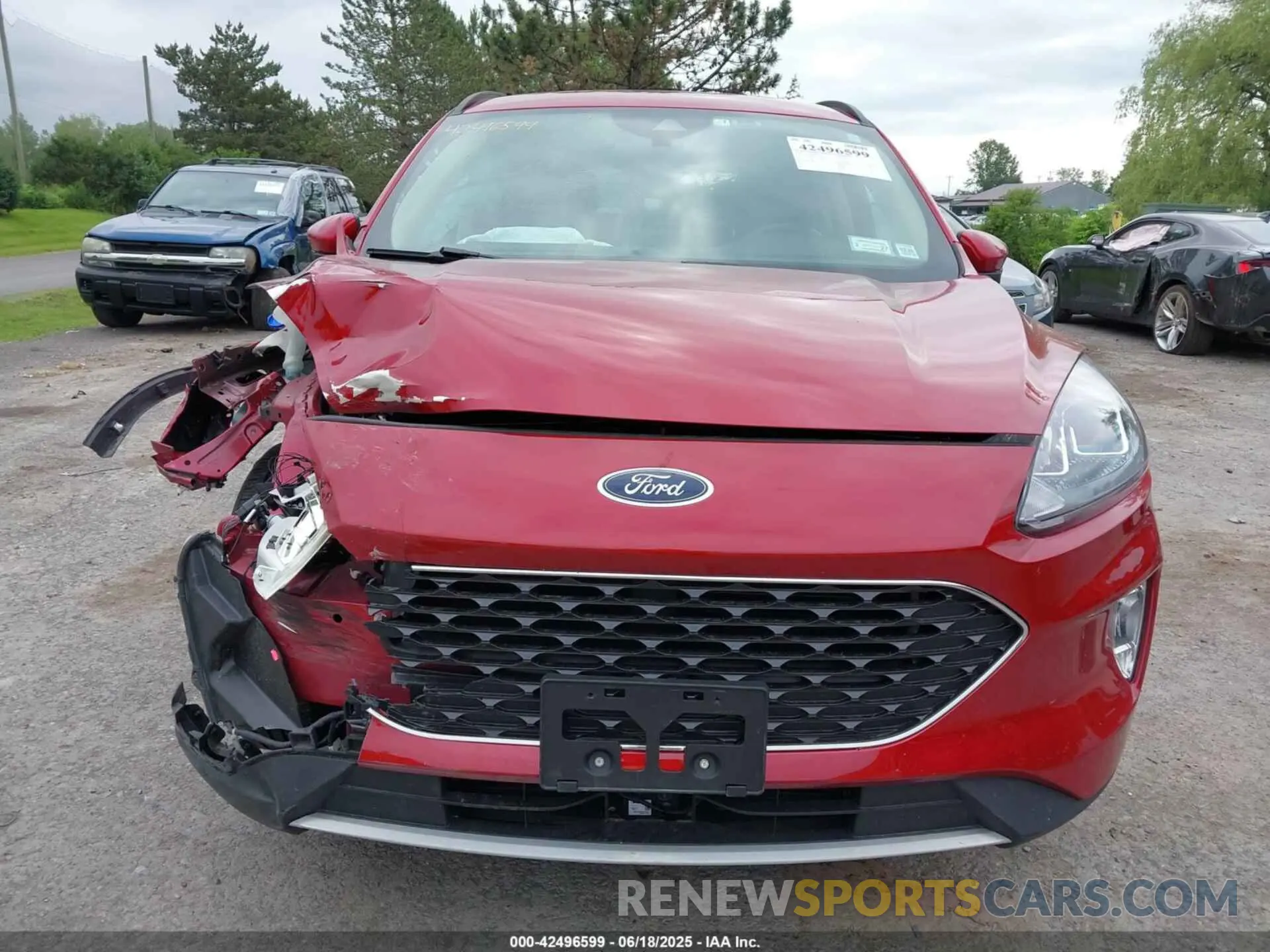 13 fotografías del automóvil dañado 1FMCU9H97LUA58074 FORD ESCAPE 2020