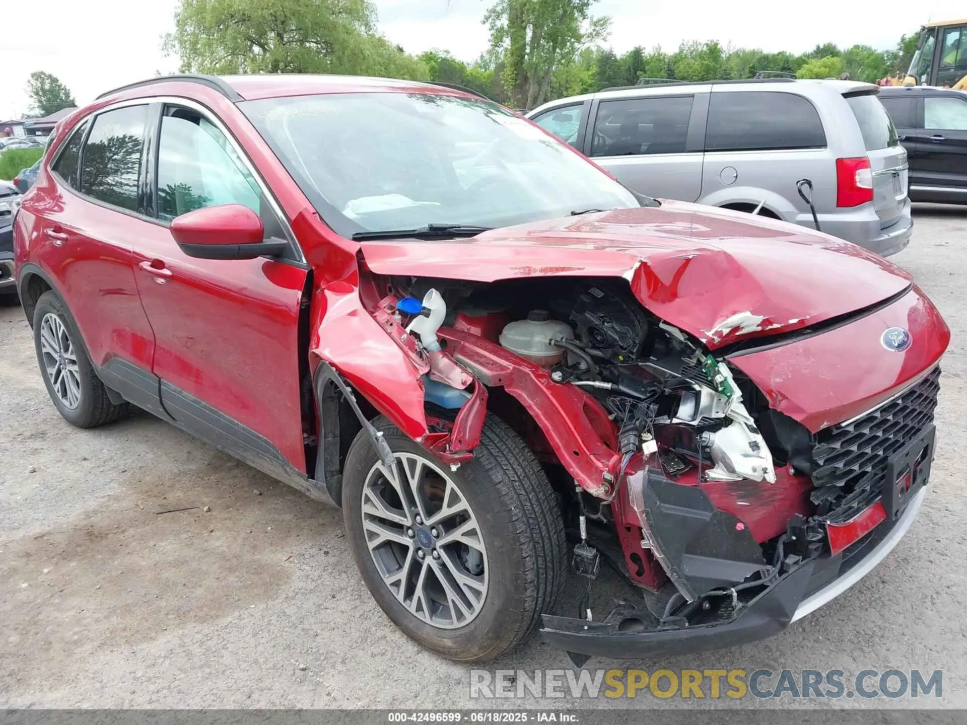 6 fotografías del automóvil dañado 1FMCU9H97LUA58074 FORD ESCAPE 2020