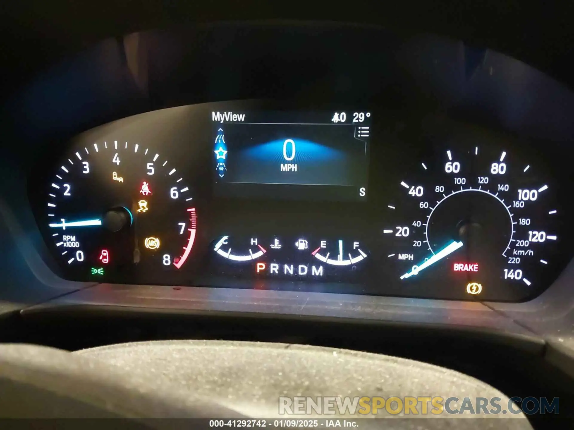 7 fotografías del automóvil dañado 1FMCU9H99LUB22955 FORD ESCAPE 2020