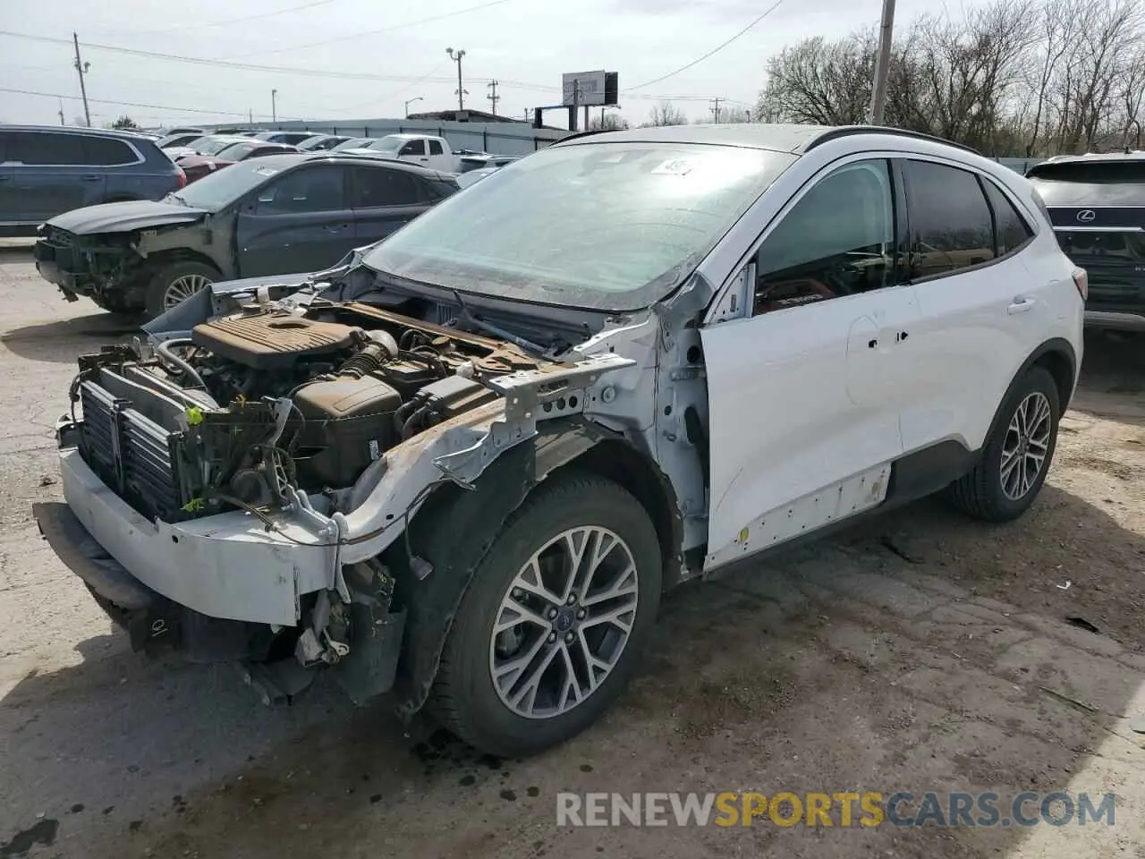 1 fotografías del automóvil dañado 1FMCU9H9XLUA00296 FORD ESCAPE 2020