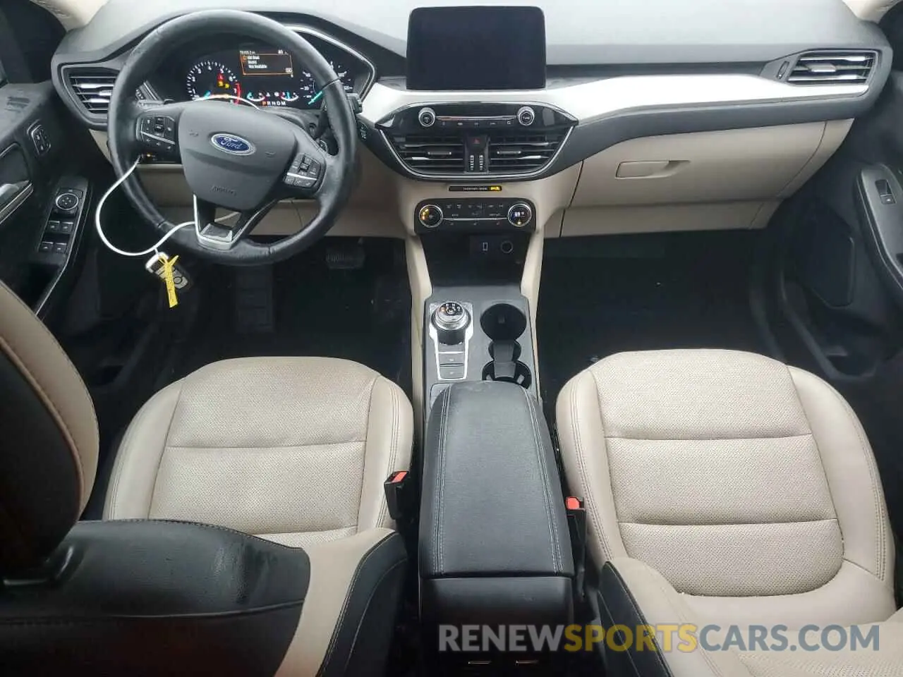 8 fotografías del automóvil dañado 1FMCU9H9XLUC43042 FORD ESCAPE 2020