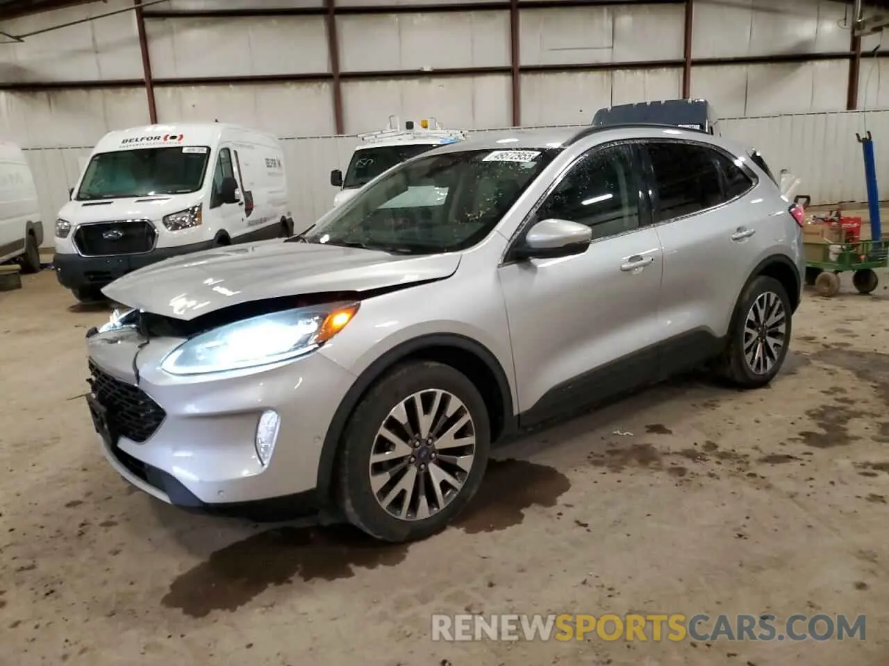 1 fotografías del automóvil dañado 1FMCU9J90LUA18350 FORD ESCAPE 2020