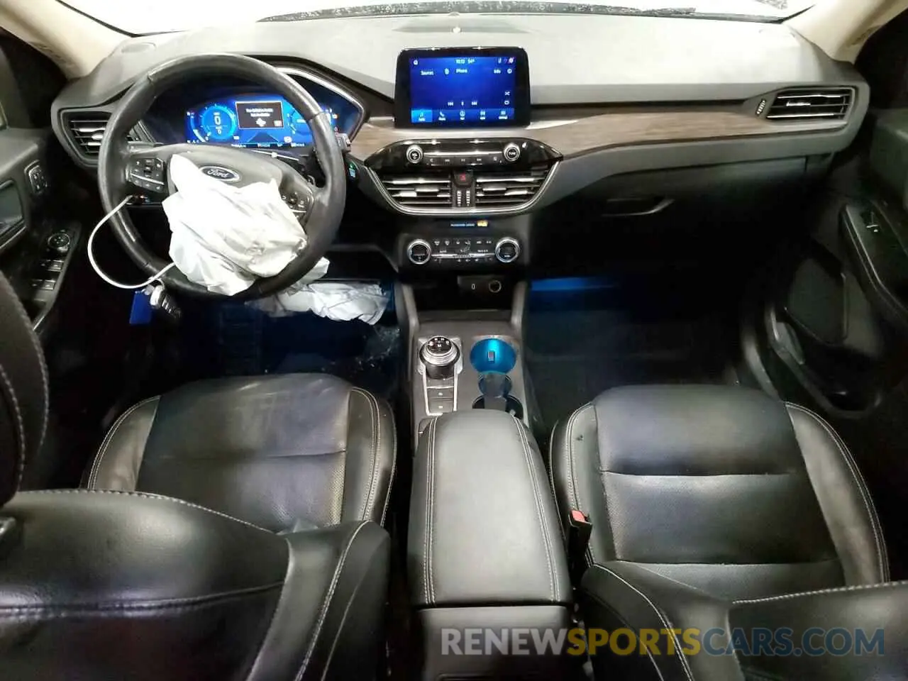 8 fotografías del automóvil dañado 1FMCU9J90LUA18350 FORD ESCAPE 2020
