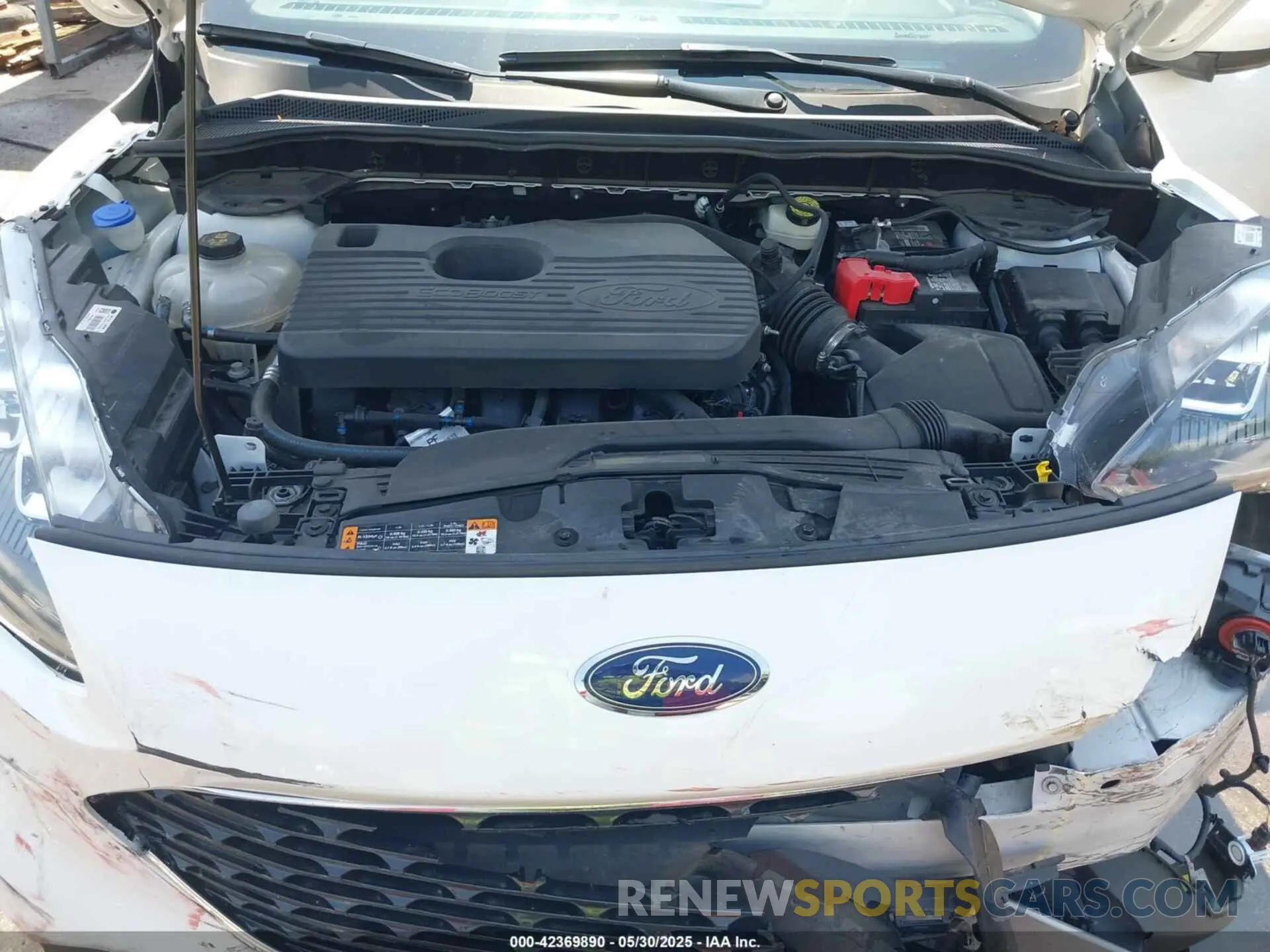 10 fotografías del automóvil dañado 1FMCU9J90LUA39747 FORD ESCAPE 2020