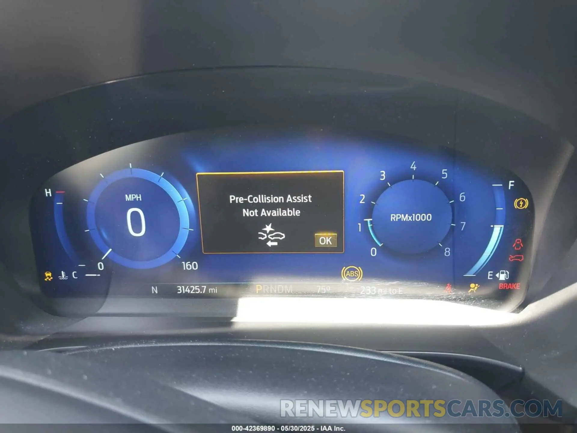 7 fotografías del automóvil dañado 1FMCU9J90LUA39747 FORD ESCAPE 2020