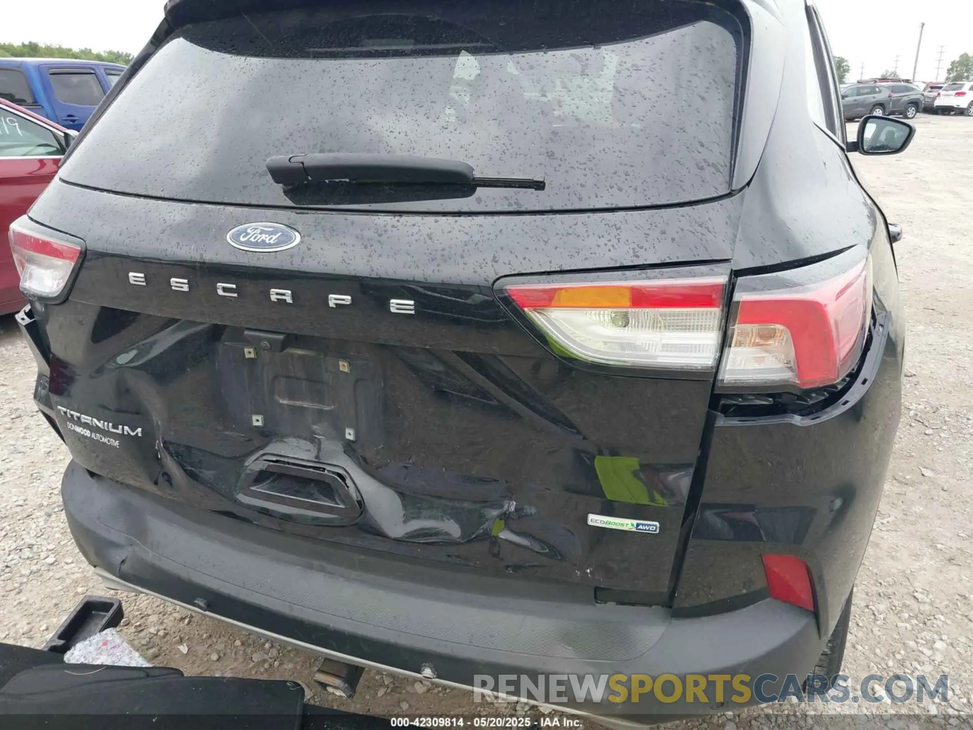 12 fotografías del automóvil dañado 1FMCU9J90LUA51459 FORD ESCAPE 2020