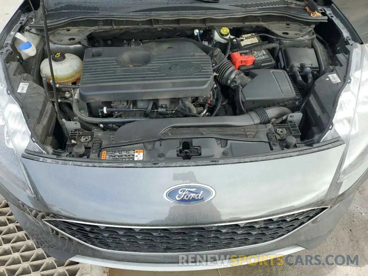 12 fotografías del automóvil dañado 1FMCU9J90LUA58573 FORD ESCAPE 2020