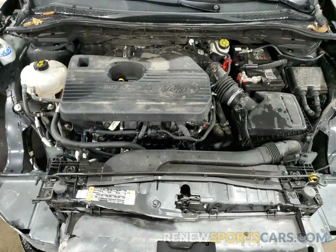 12 fotografías del automóvil dañado 1FMCU9J91LUA58601 FORD ESCAPE 2020