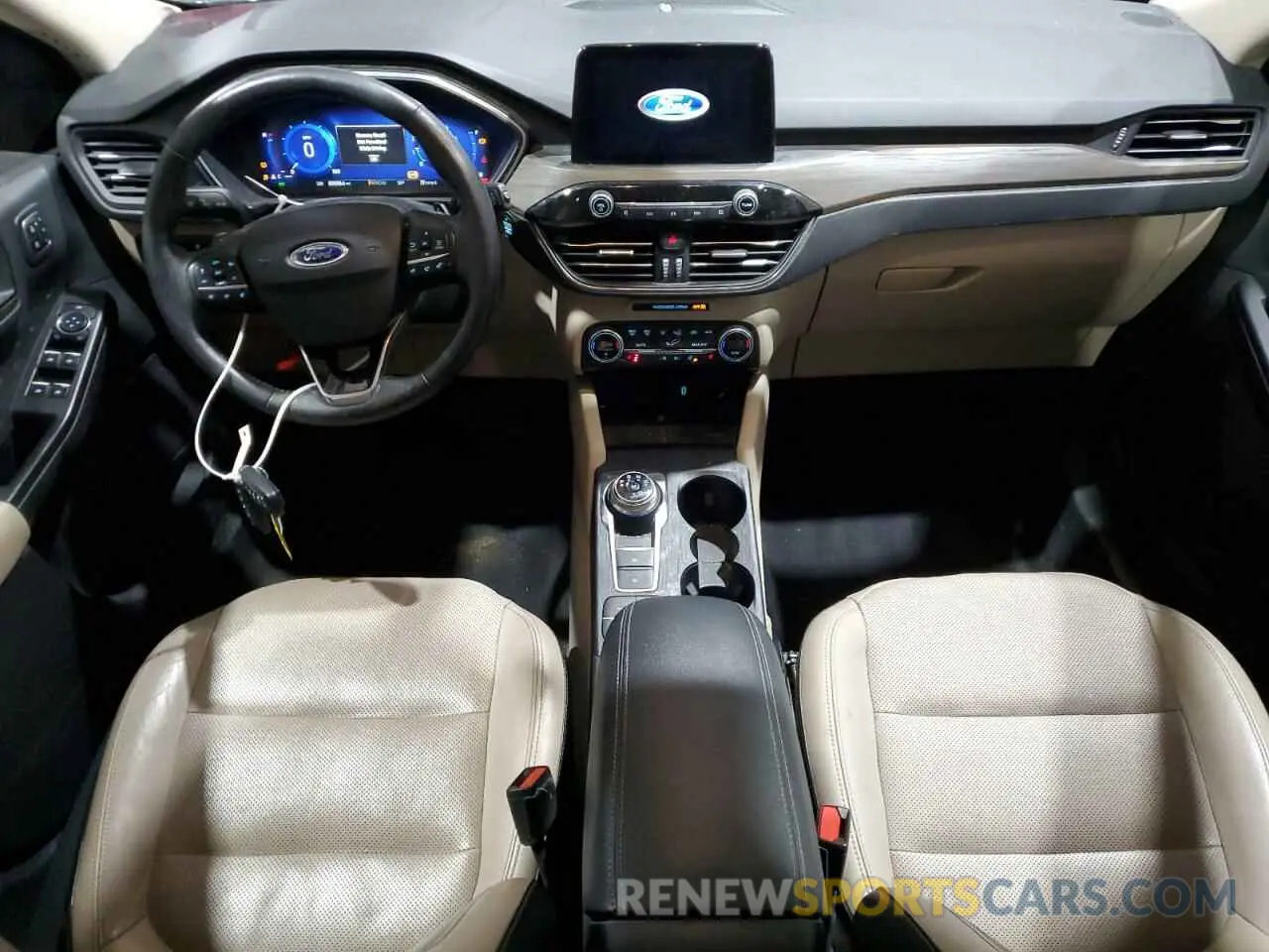 8 fotografías del automóvil dañado 1FMCU9J92LUA37546 FORD ESCAPE 2020