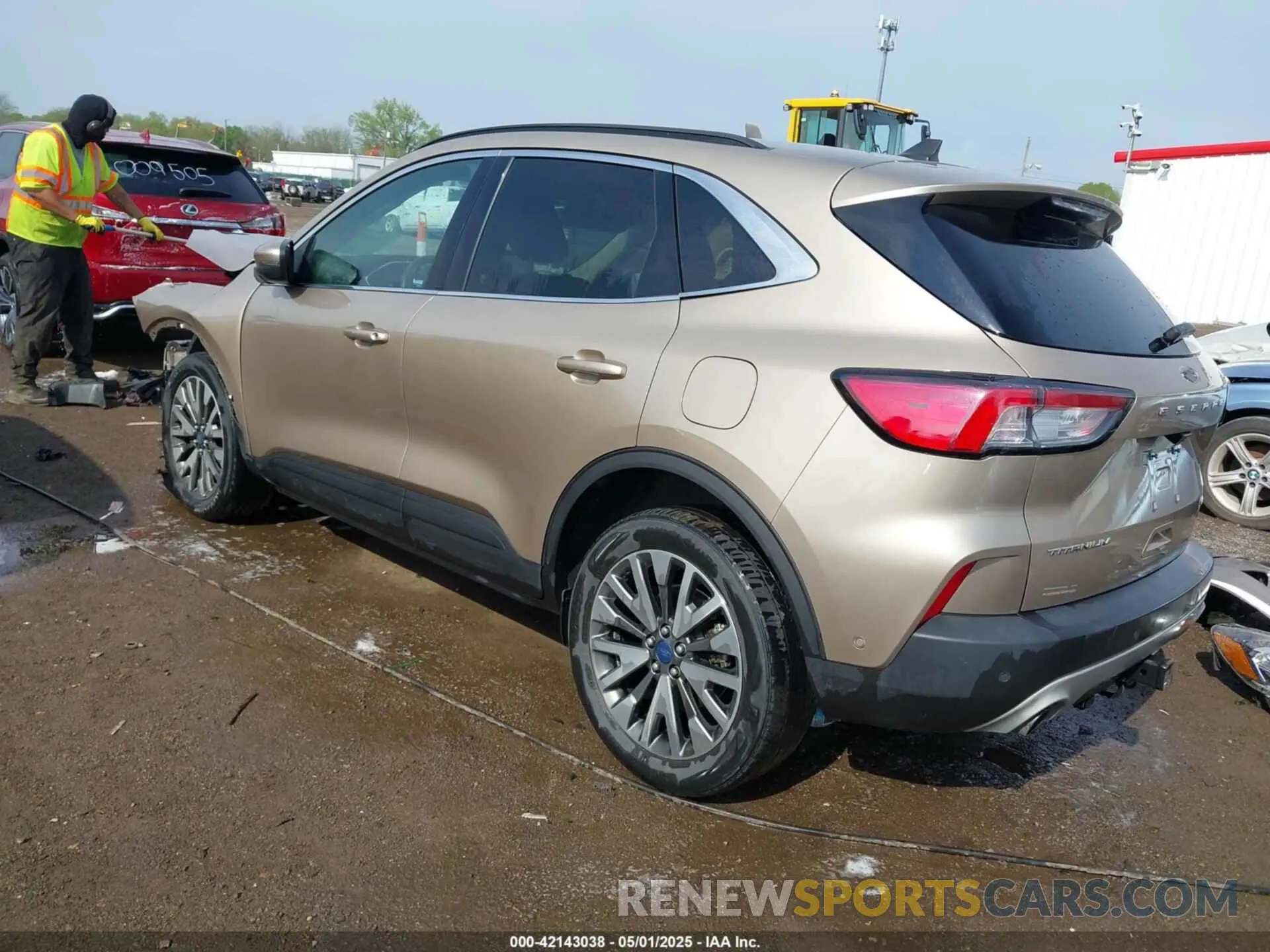 3 fotografías del automóvil dañado 1FMCU9J92LUB48243 FORD ESCAPE 2020