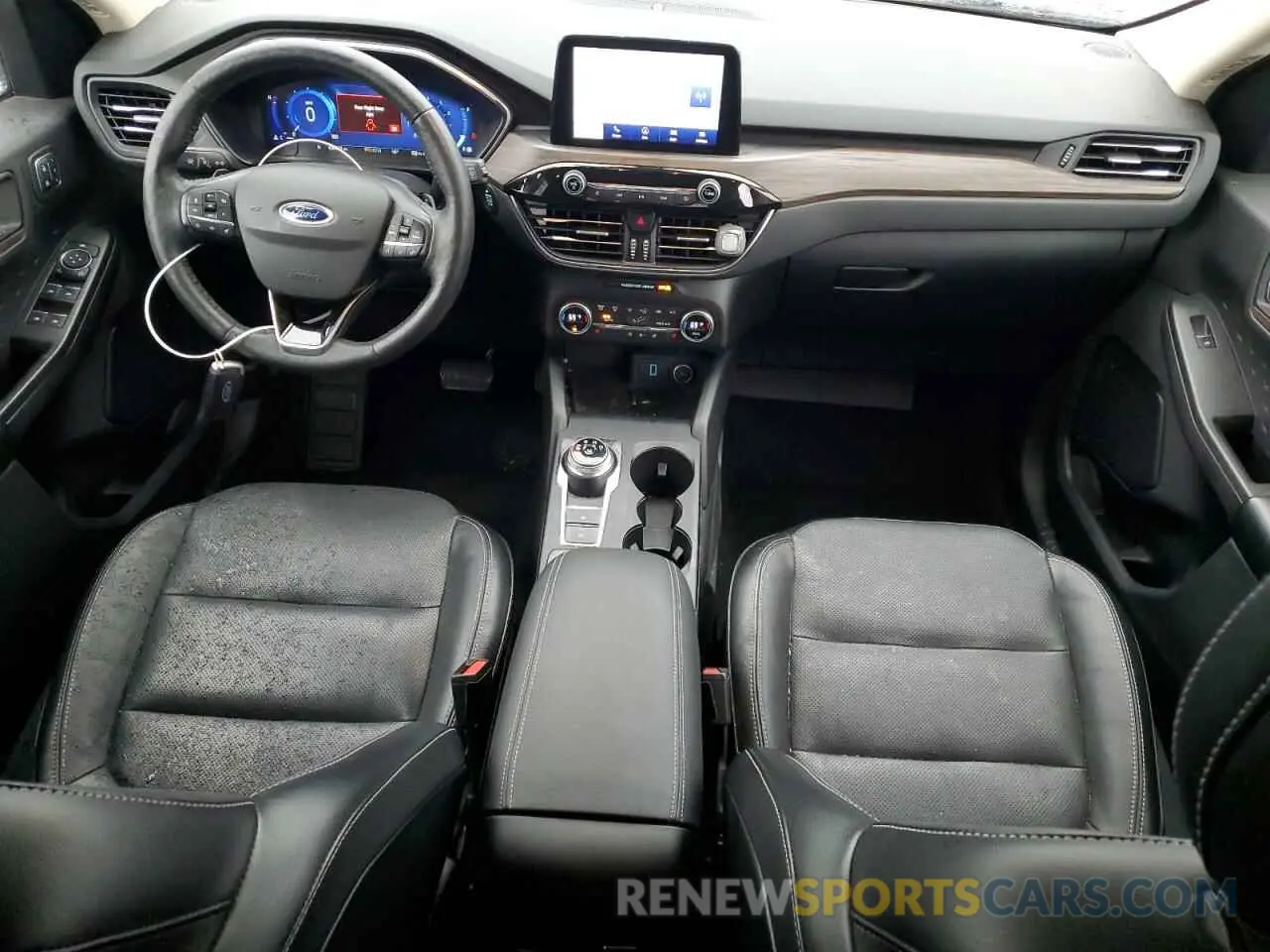 8 fotografías del automóvil dañado 1FMCU9J93LUC16596 FORD ESCAPE 2020
