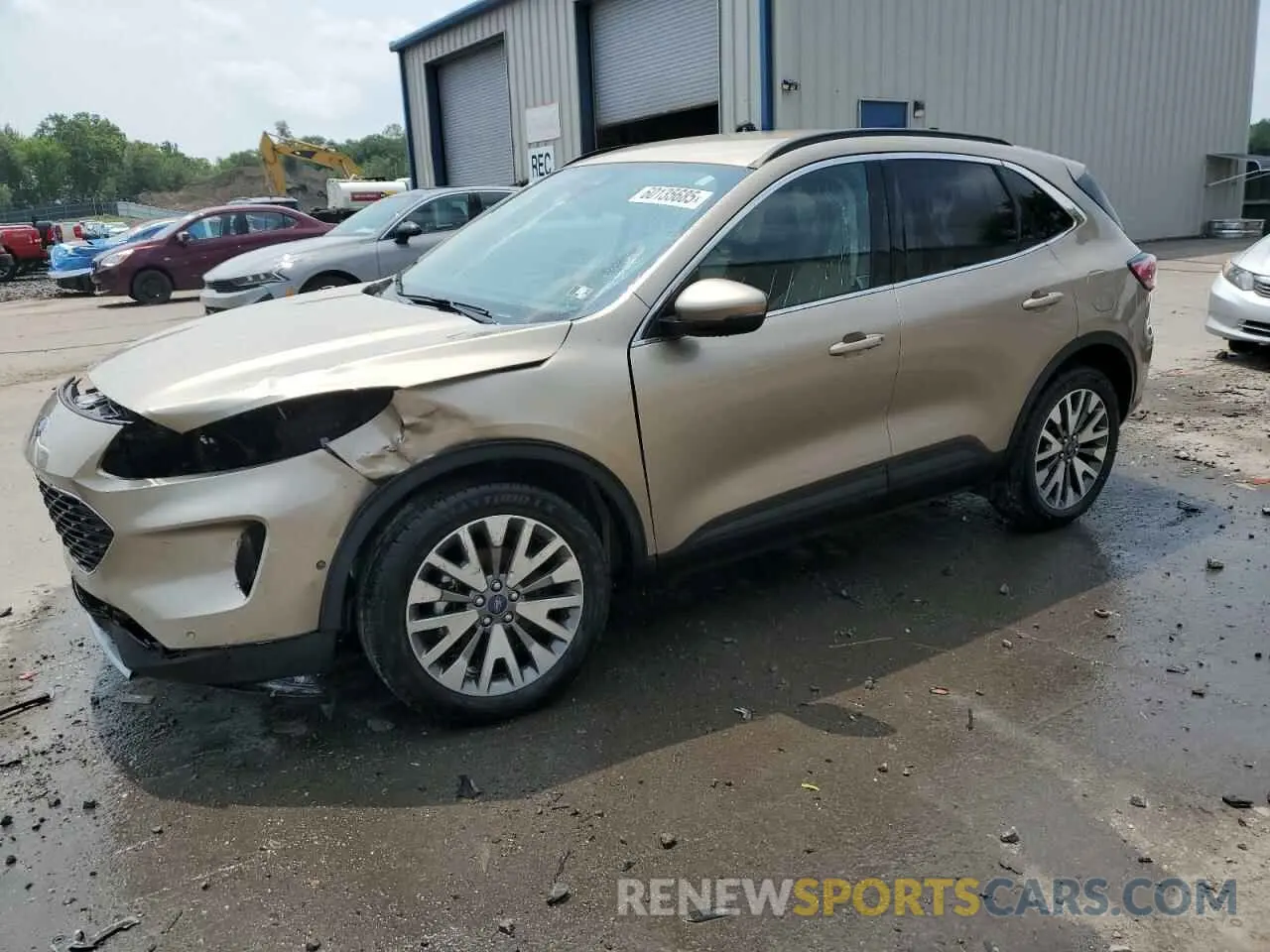 1 fotografías del automóvil dañado 1FMCU9J95LUA21468 FORD ESCAPE 2020