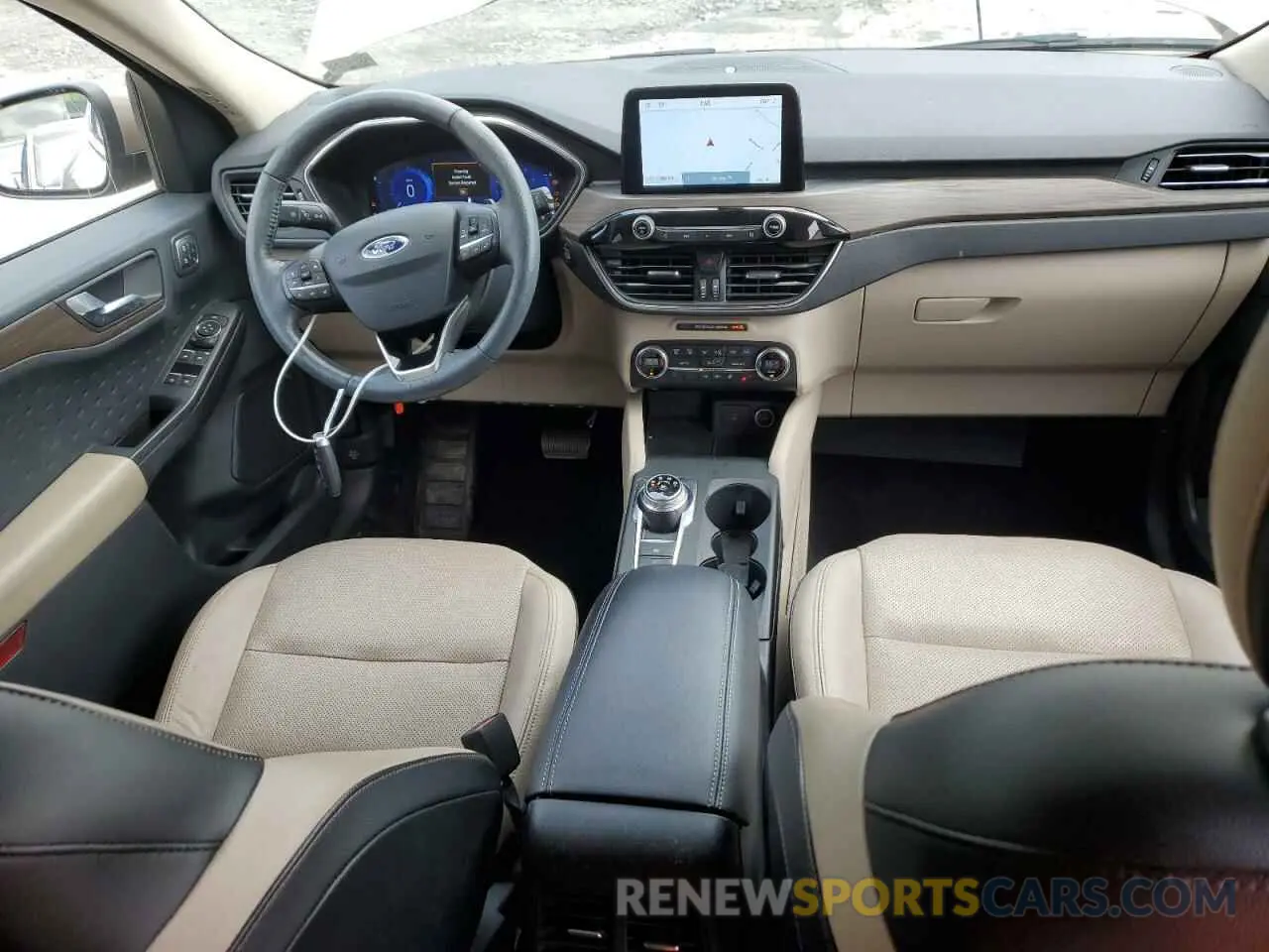 8 fotografías del automóvil dañado 1FMCU9J95LUA21468 FORD ESCAPE 2020