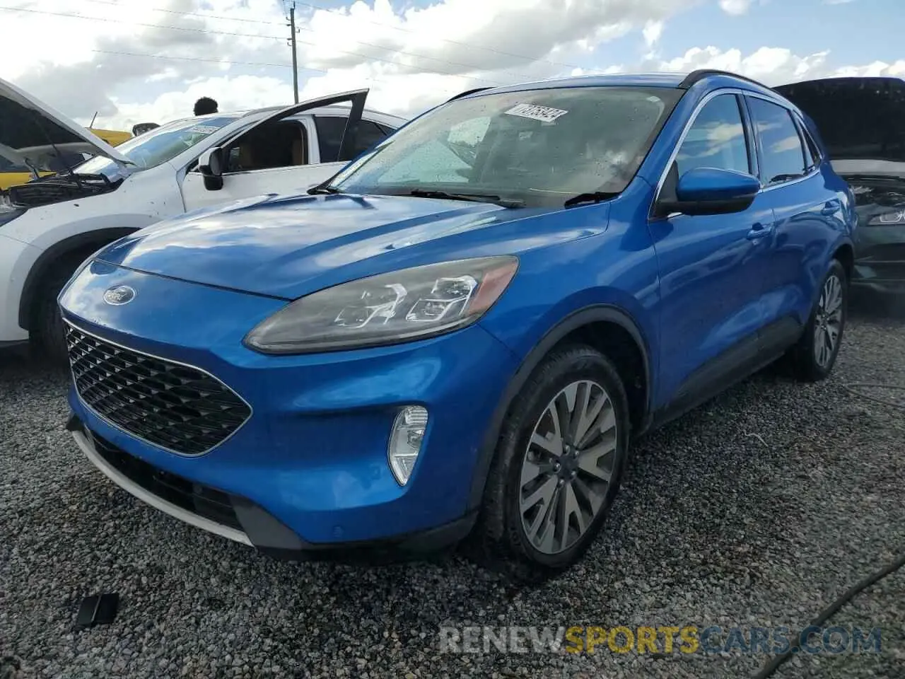 1 fotografías del automóvil dañado 1FMCU9J95LUA37315 FORD ESCAPE 2020