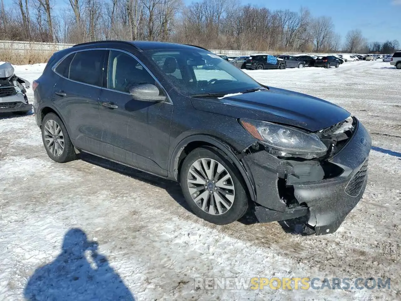 4 fotografías del automóvil dañado 1FMCU9J95LUA40201 FORD ESCAPE 2020