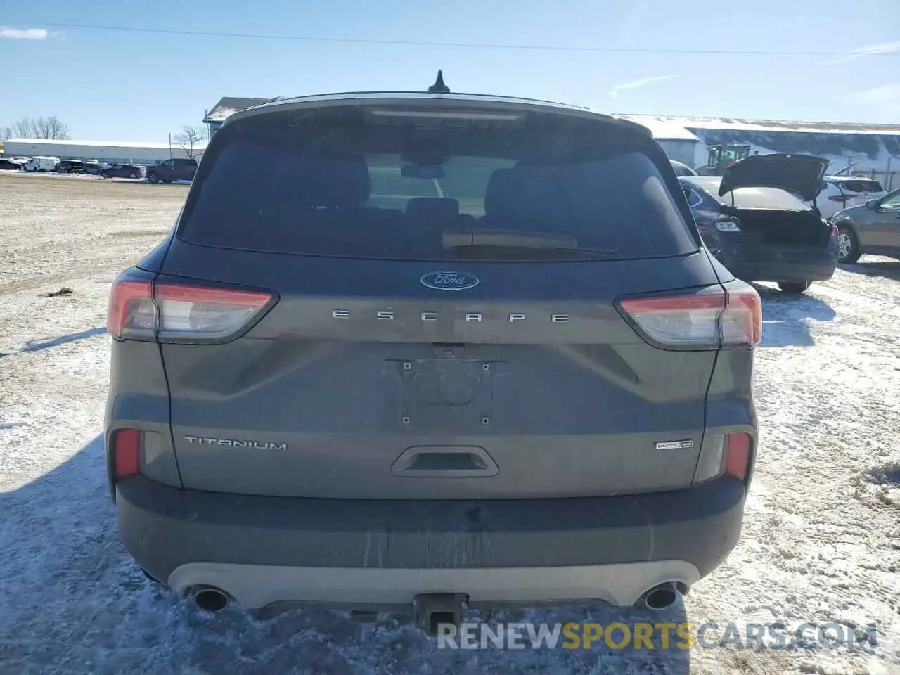 6 fotografías del automóvil dañado 1FMCU9J95LUA40201 FORD ESCAPE 2020