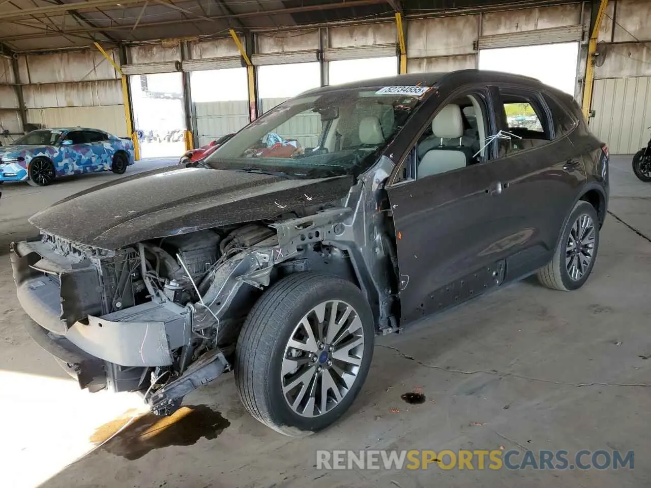 1 fotografías del automóvil dañado 1FMCU9J95LUB15107 FORD ESCAPE 2020