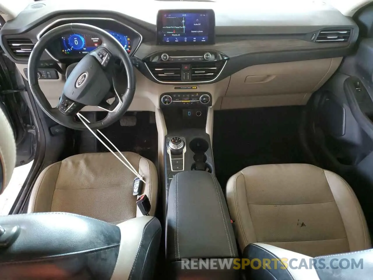 8 fotografías del automóvil dañado 1FMCU9J95LUB15107 FORD ESCAPE 2020