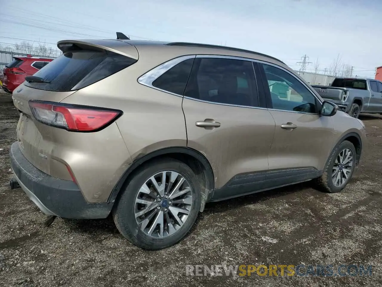 3 fotografías del automóvil dañado 1FMCU9J95LUB75968 FORD ESCAPE 2020