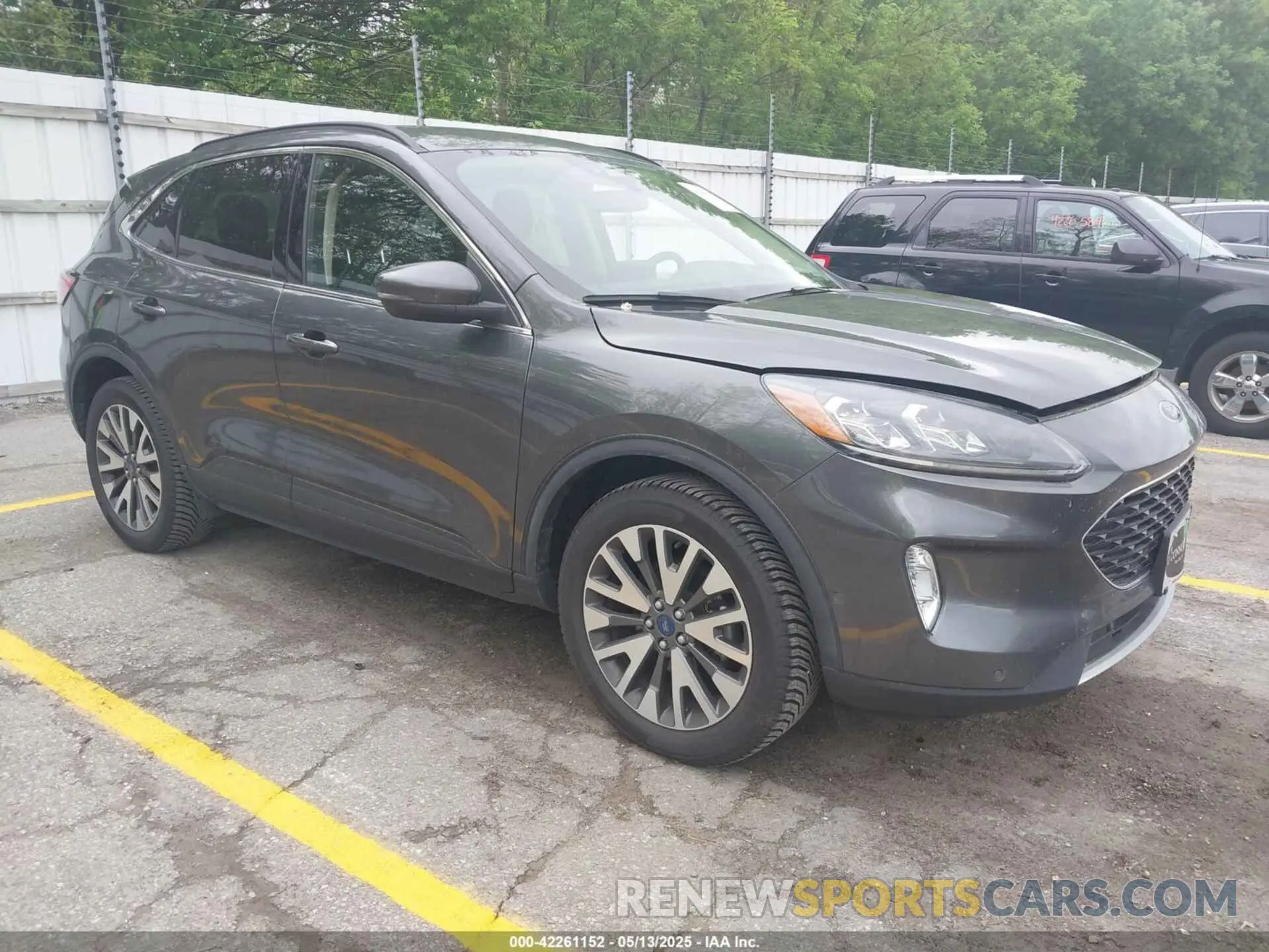 1 fotografías del automóvil dañado 1FMCU9J96LUA00564 FORD ESCAPE 2020