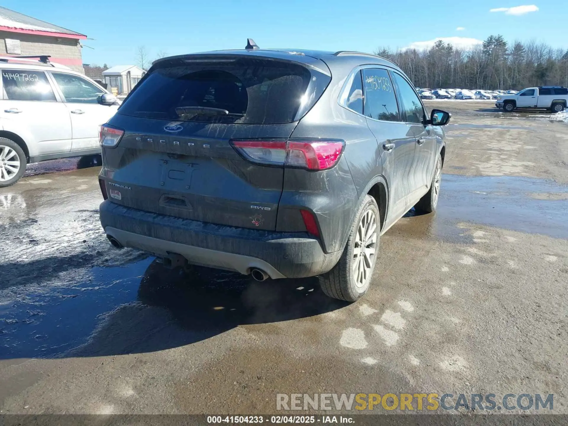 4 fotografías del automóvil dañado 1FMCU9J96LUC74945 FORD ESCAPE 2020