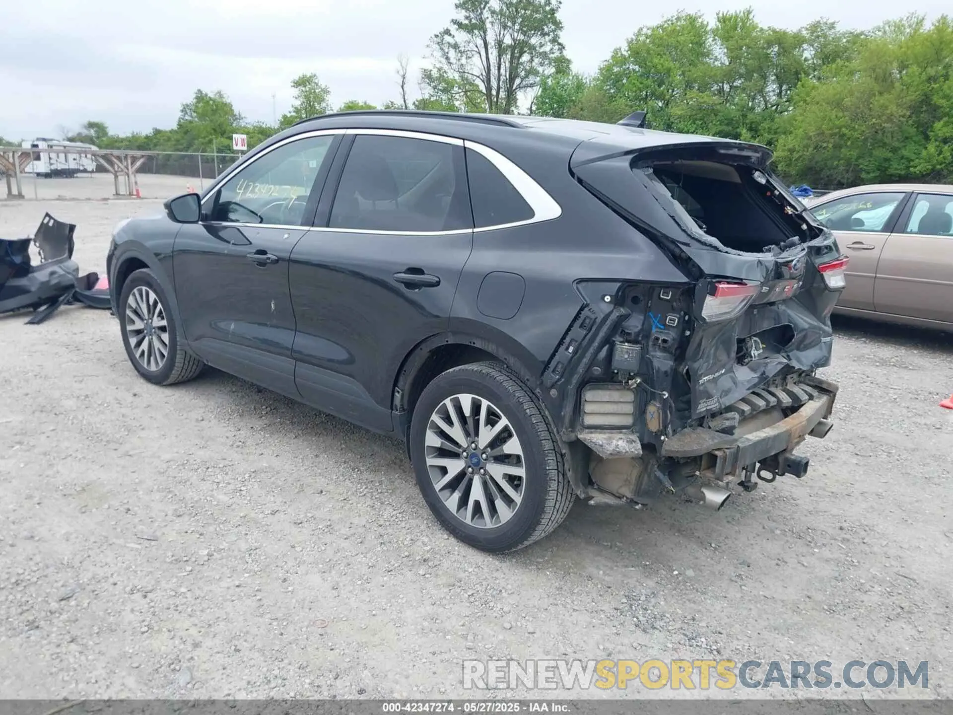 3 fotografías del automóvil dañado 1FMCU9J97LUA35212 FORD ESCAPE 2020