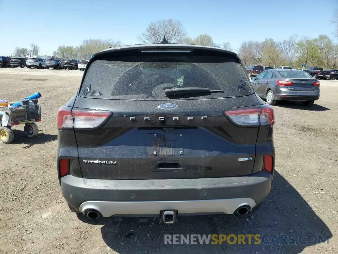 6 fotografías del automóvil dañado 1FMCU9J97LUA55895 FORD ESCAPE 2020