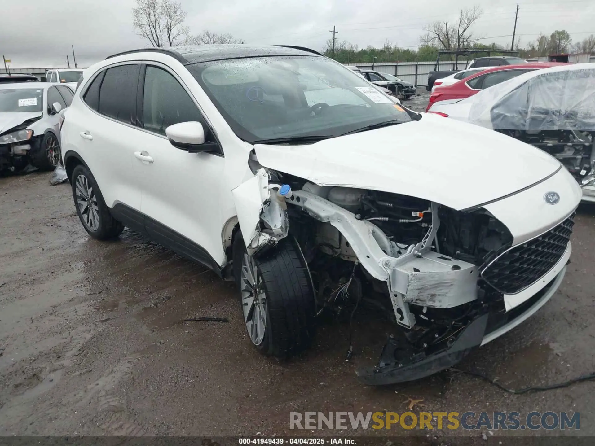 1 fotografías del automóvil dañado 1FMCU9J98LUA35056 FORD ESCAPE 2020