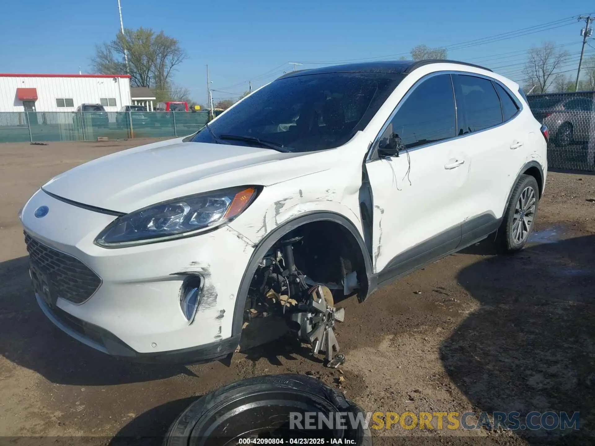 2 fotografías del automóvil dañado 1FMCU9J98LUB45539 FORD ESCAPE 2020