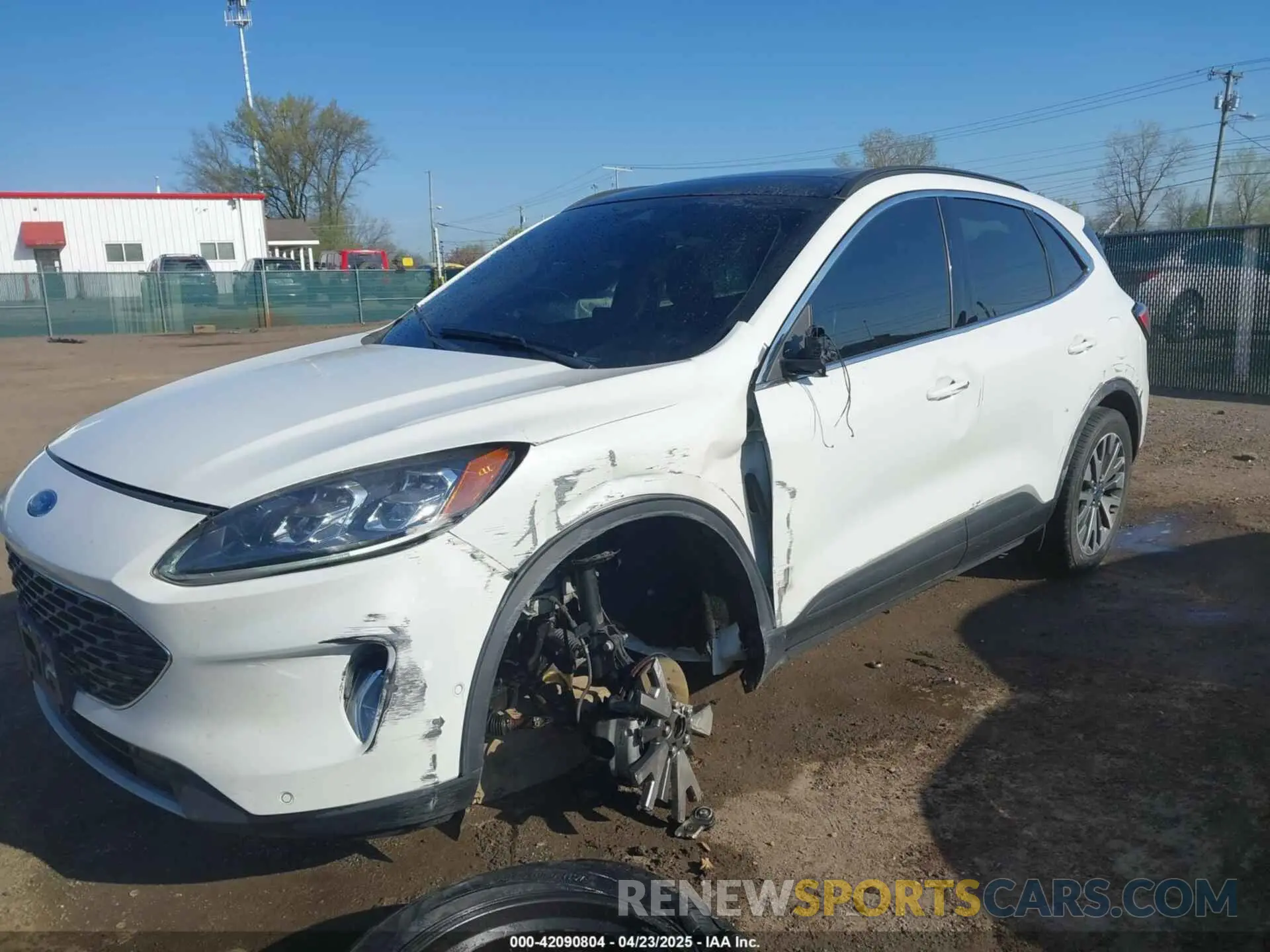 6 fotografías del automóvil dañado 1FMCU9J98LUB45539 FORD ESCAPE 2020