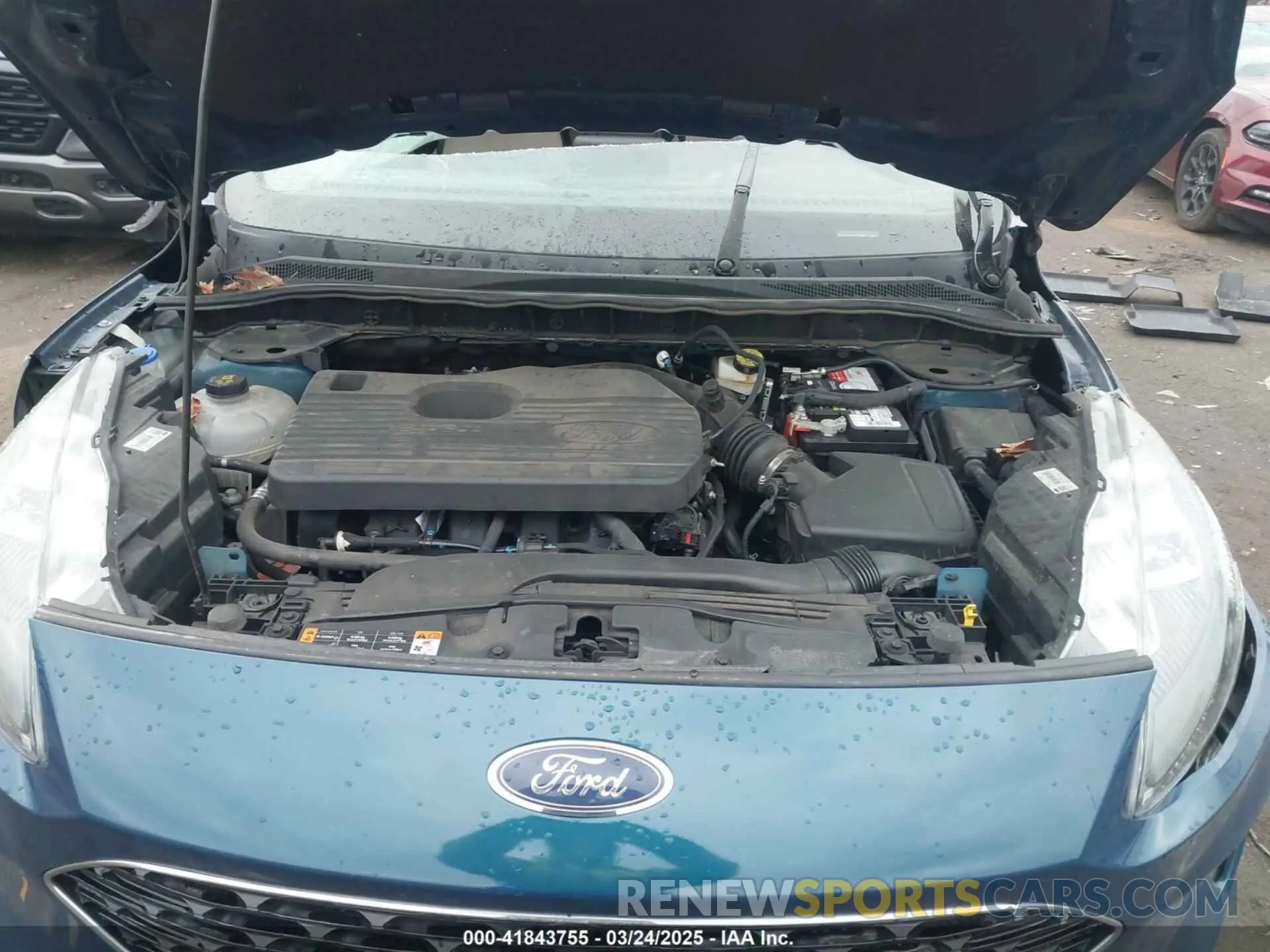 10 fotografías del automóvil dañado 1FMCU9J98LUC00068 FORD ESCAPE 2020