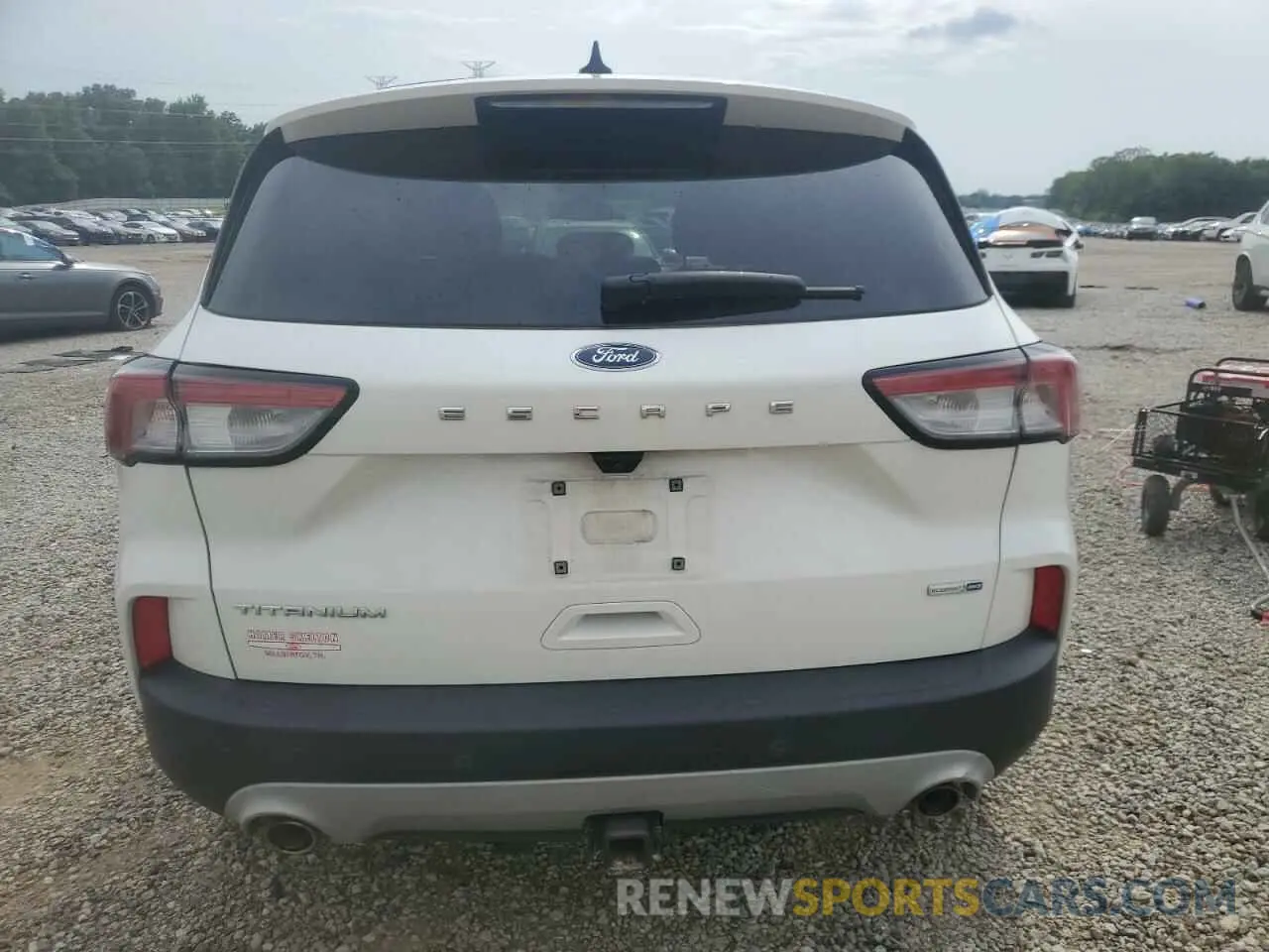 6 fotografías del automóvil dañado 1FMCU9J9XLUB57675 FORD ESCAPE 2020