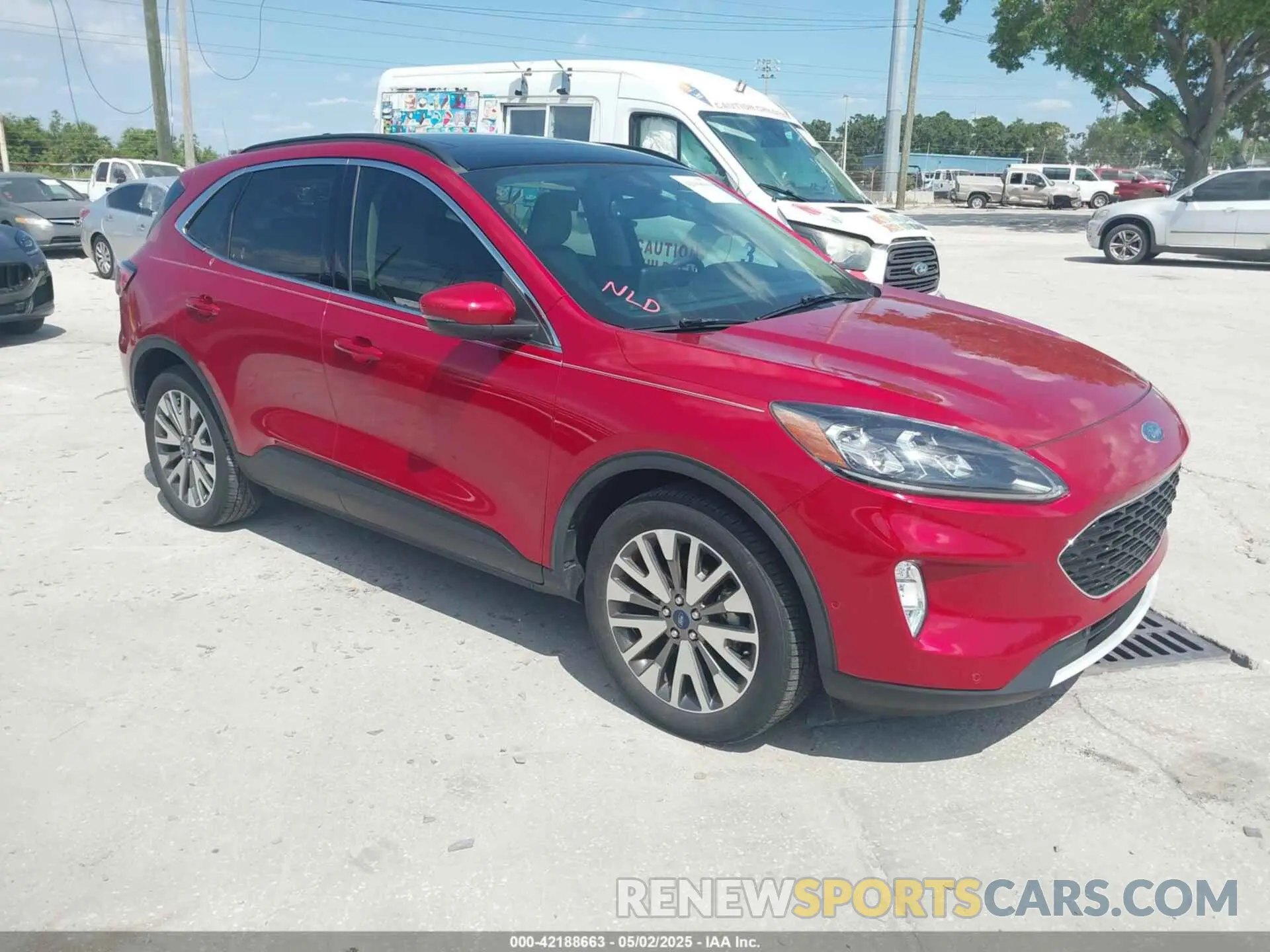 1 fotografías del automóvil dañado 1FMCU9J9XLUB89946 FORD ESCAPE 2020