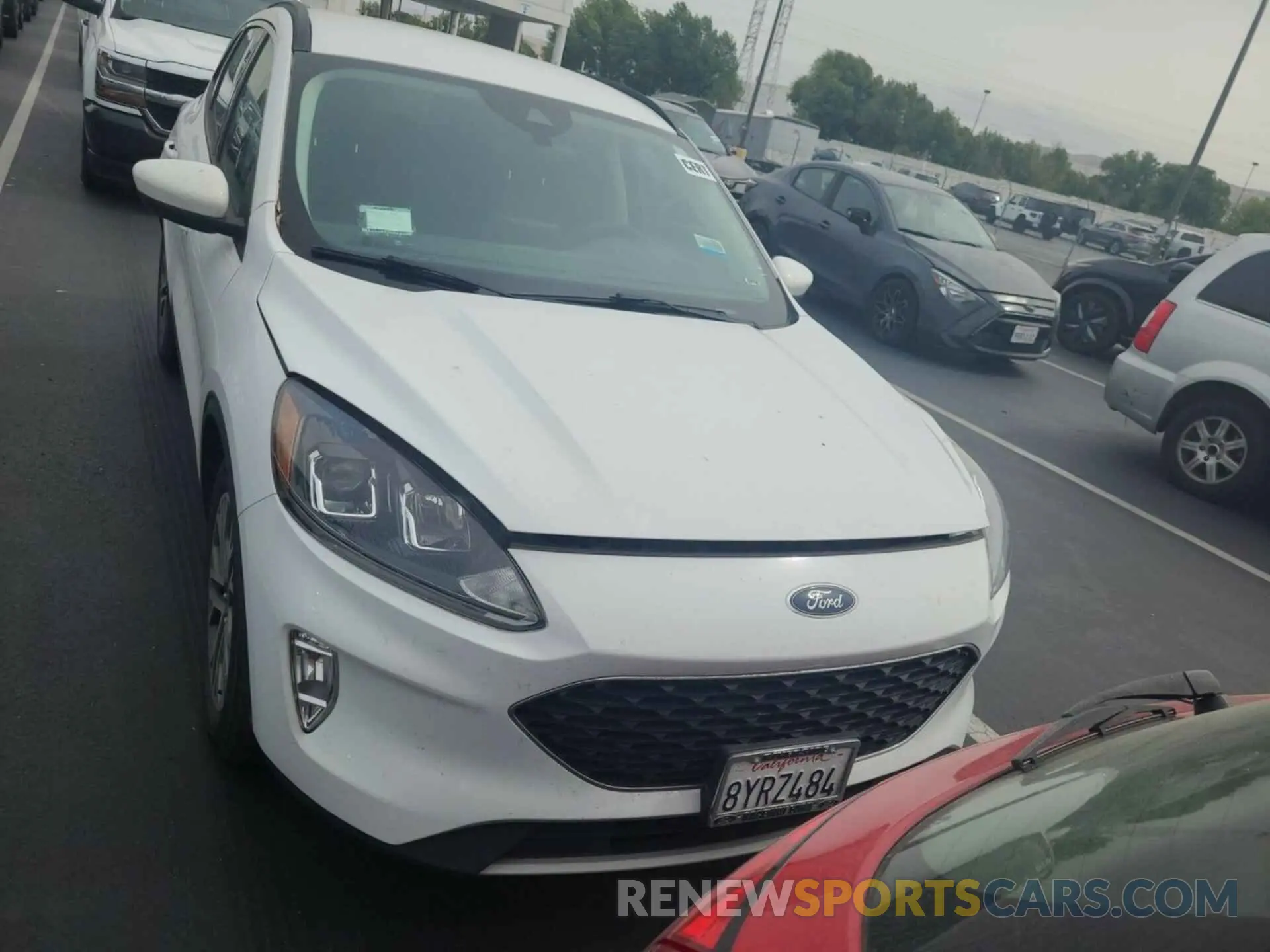 27 fotografías del automóvil dañado 1FMCU0CZ5MUA53007 FORD ESCAPE 2021