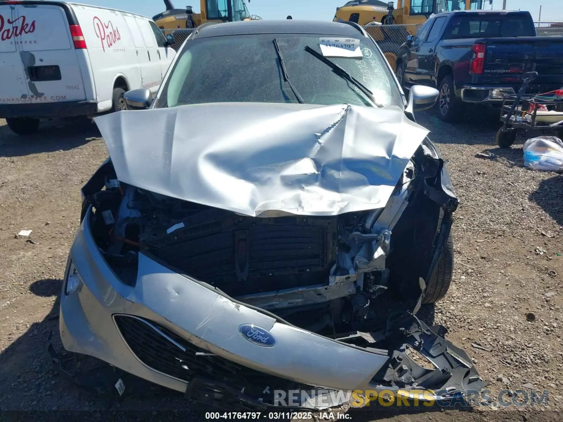 6 fotografías del automóvil dañado 1FMCU0DZ3MUB04065 FORD ESCAPE 2021
