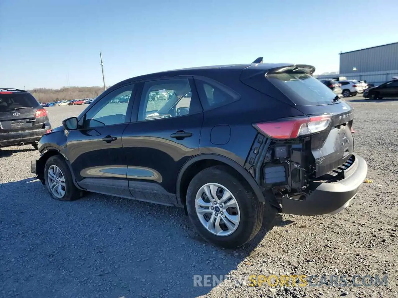 2 fotografías del automóvil dañado 1FMCU0F61MUA33502 FORD ESCAPE 2021