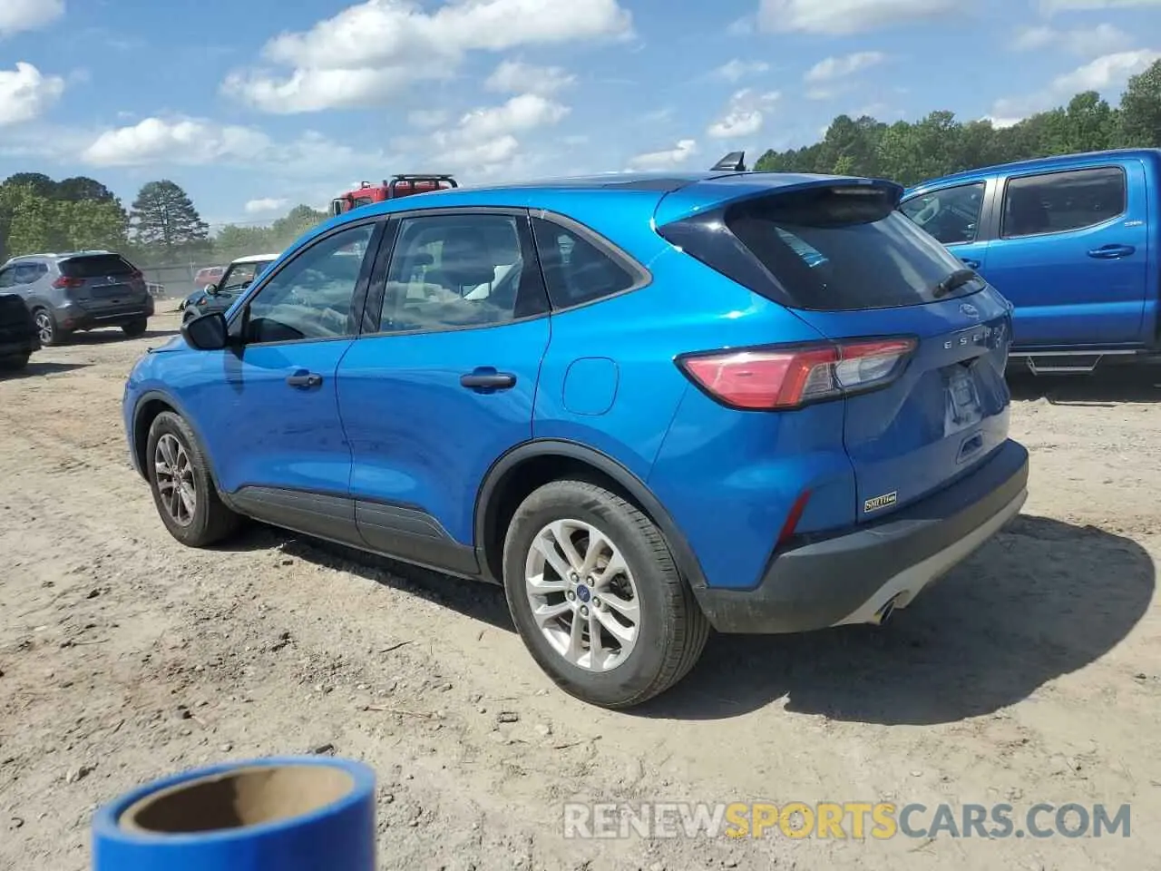 2 fotografías del automóvil dañado 1FMCU0F61MUA97278 FORD ESCAPE 2021